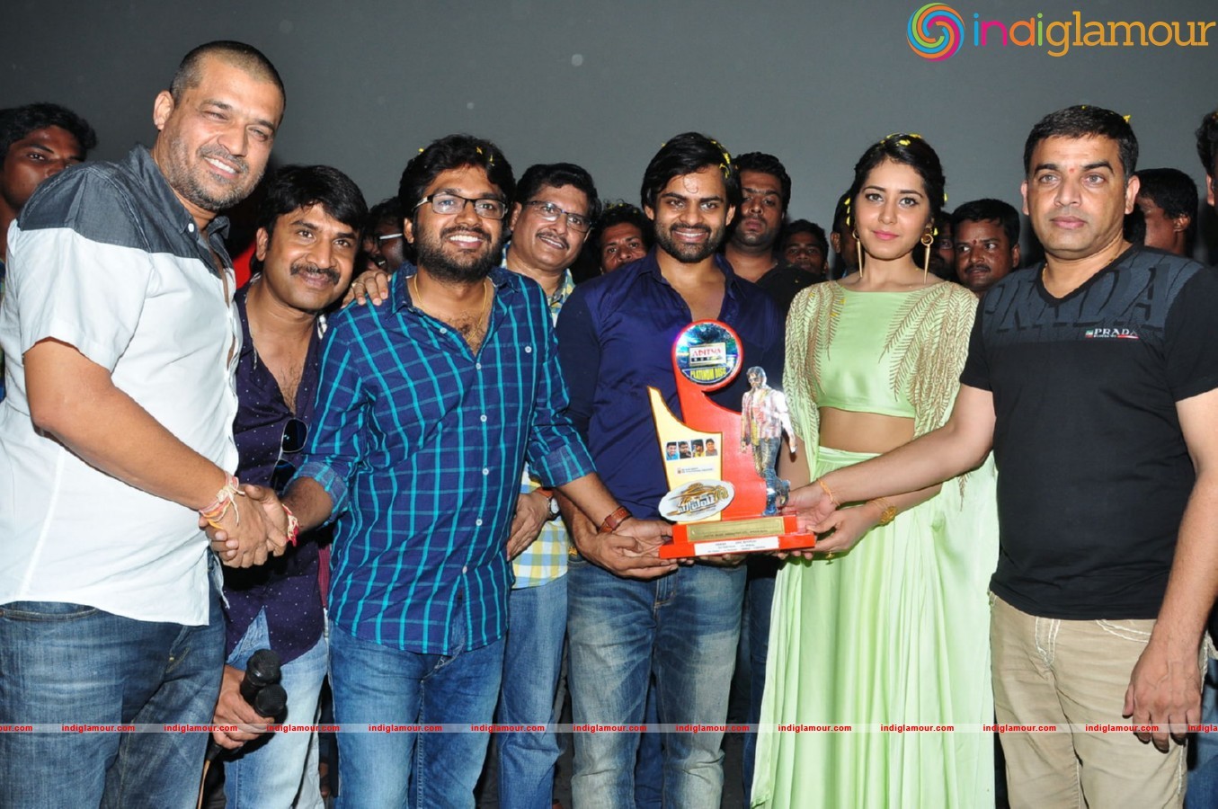 Supreme movie Platinum Disc Function at sandhya 70mm Event hd photo