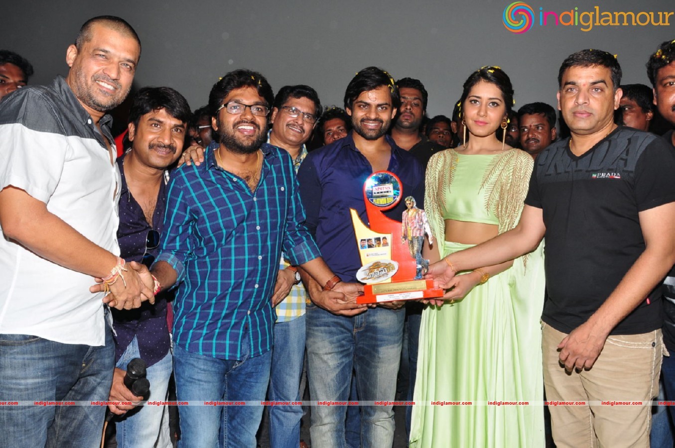 Supreme movie Platinum Disc Function at sandhya 70mm Event hd photo