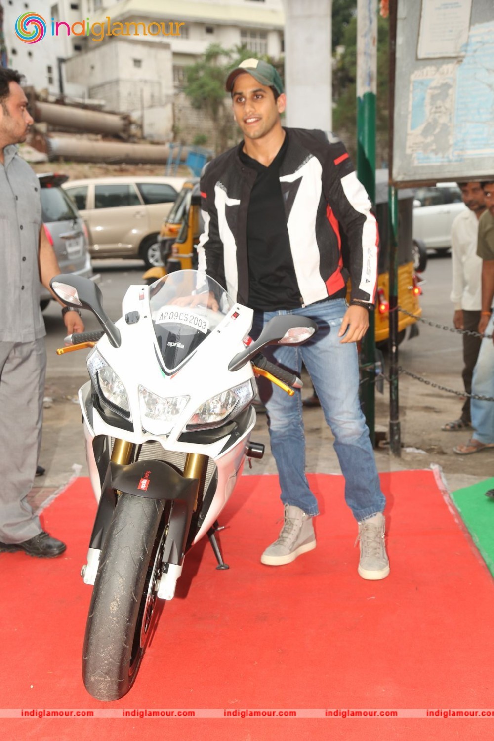 Naga Chaitanya Launches Piaggio Showroom Event hd photo