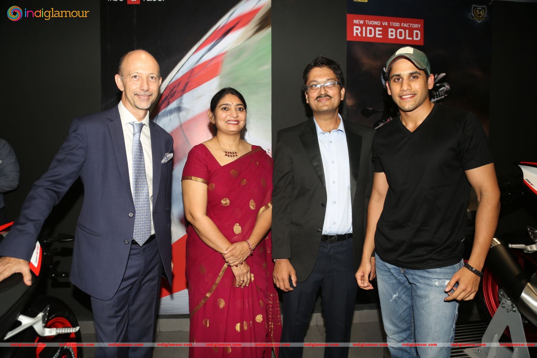 Naga Chaitanya Launches Piaggio Showroom Event hd photo