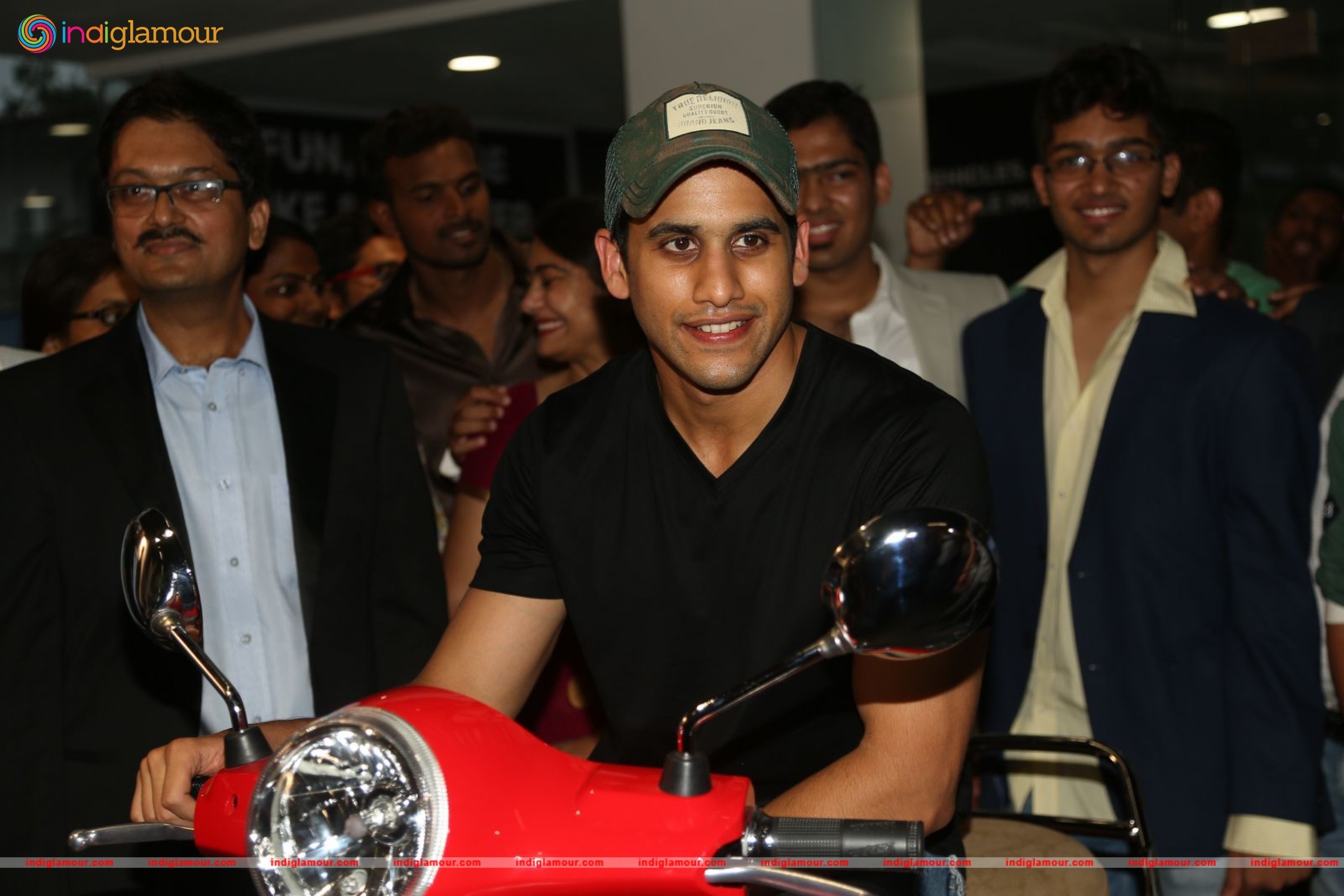 Naga Chaitanya Launches Piaggio Showroom Event hd photo