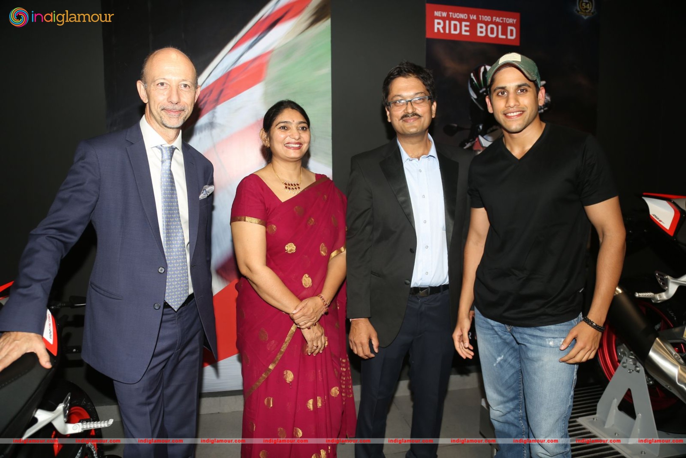 Naga Chaitanya Launches Piaggio Showroom Event hd photo