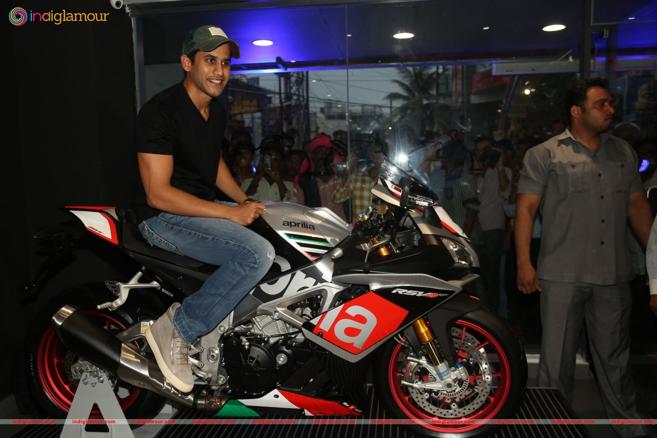 Naga Chaitanya Launches Piaggio Showroom Event hd photo