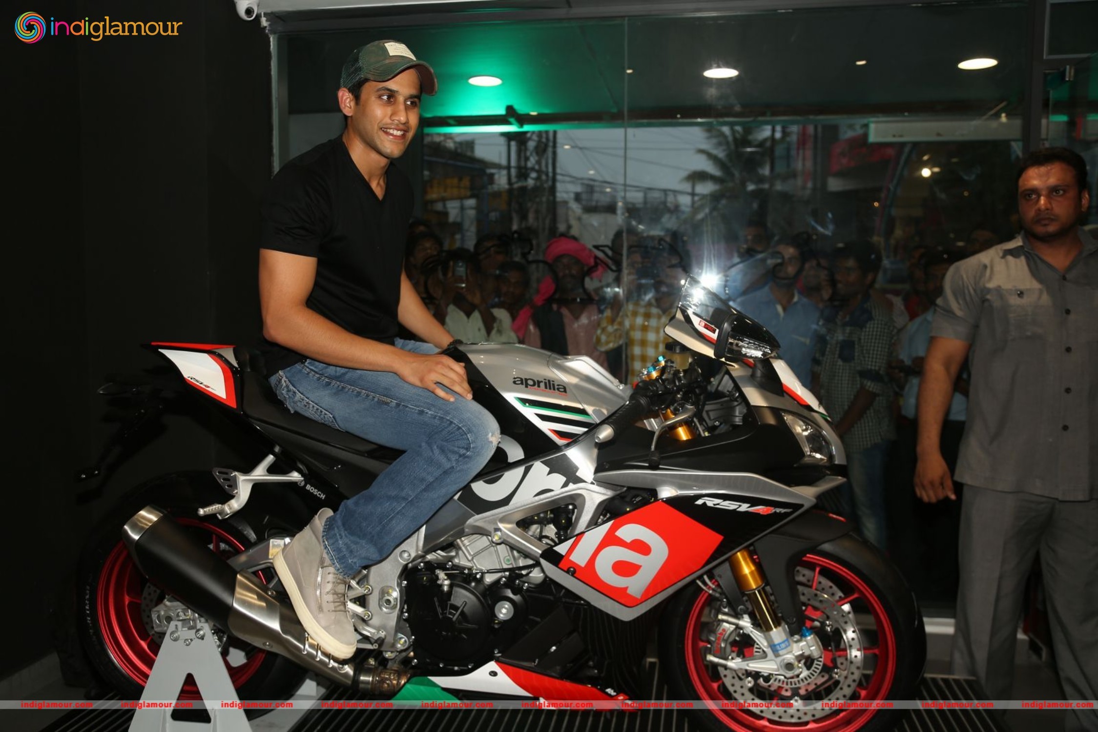Naga Chaitanya Launches Piaggio Showroom Event hd photo