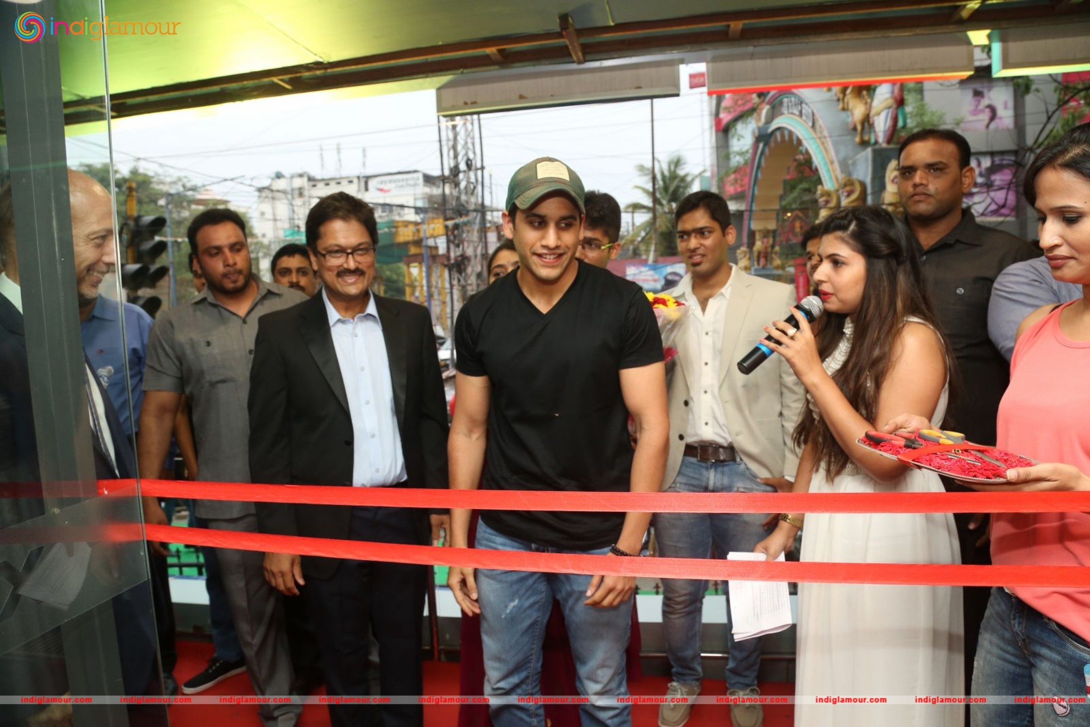 Naga Chaitanya Launches Piaggio Showroom Event hd photo