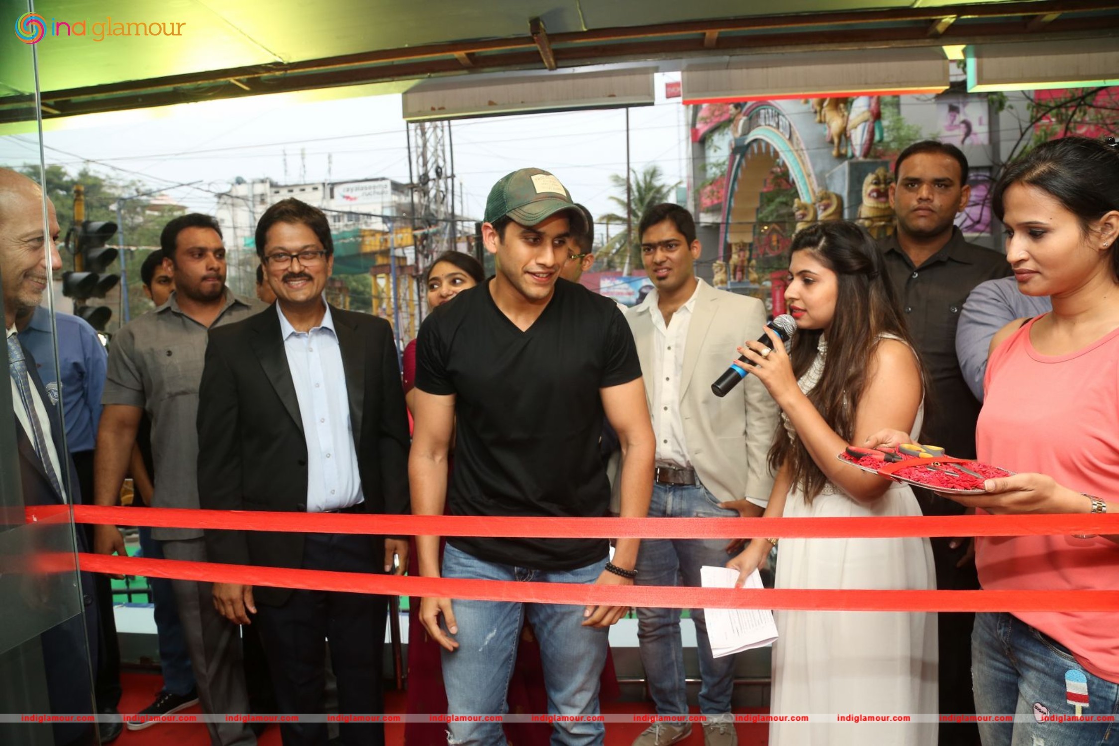Naga Chaitanya Launches Piaggio Showroom Event hd photo