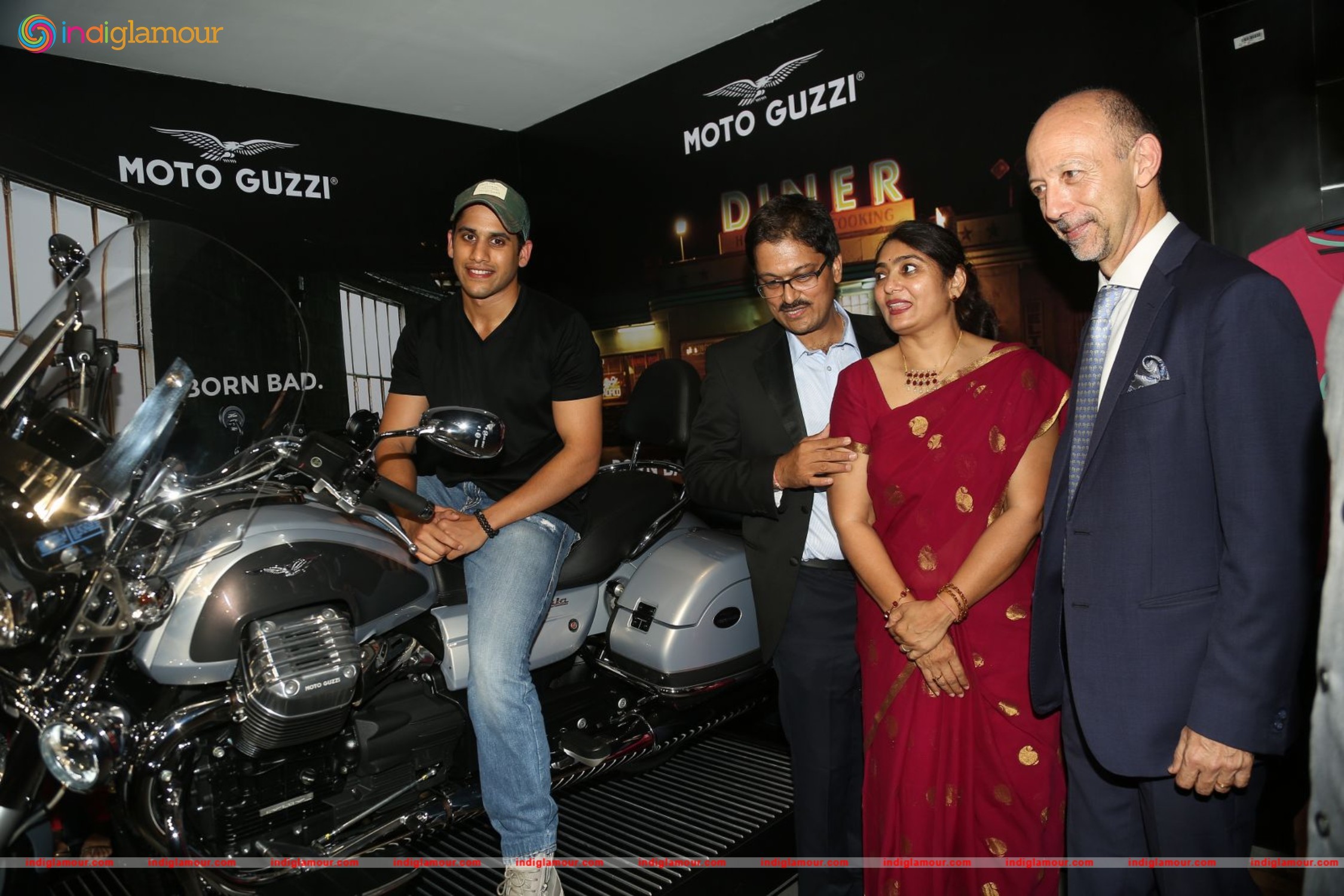 Naga Chaitanya Launches Piaggio Showroom Event hd photo