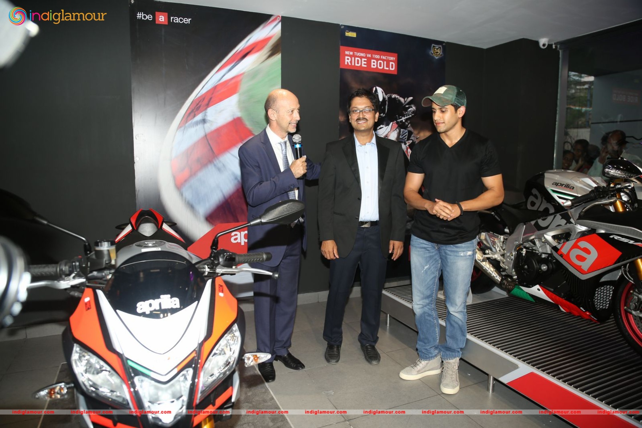 Naga Chaitanya Launches Piaggio Showroom Event hd photo