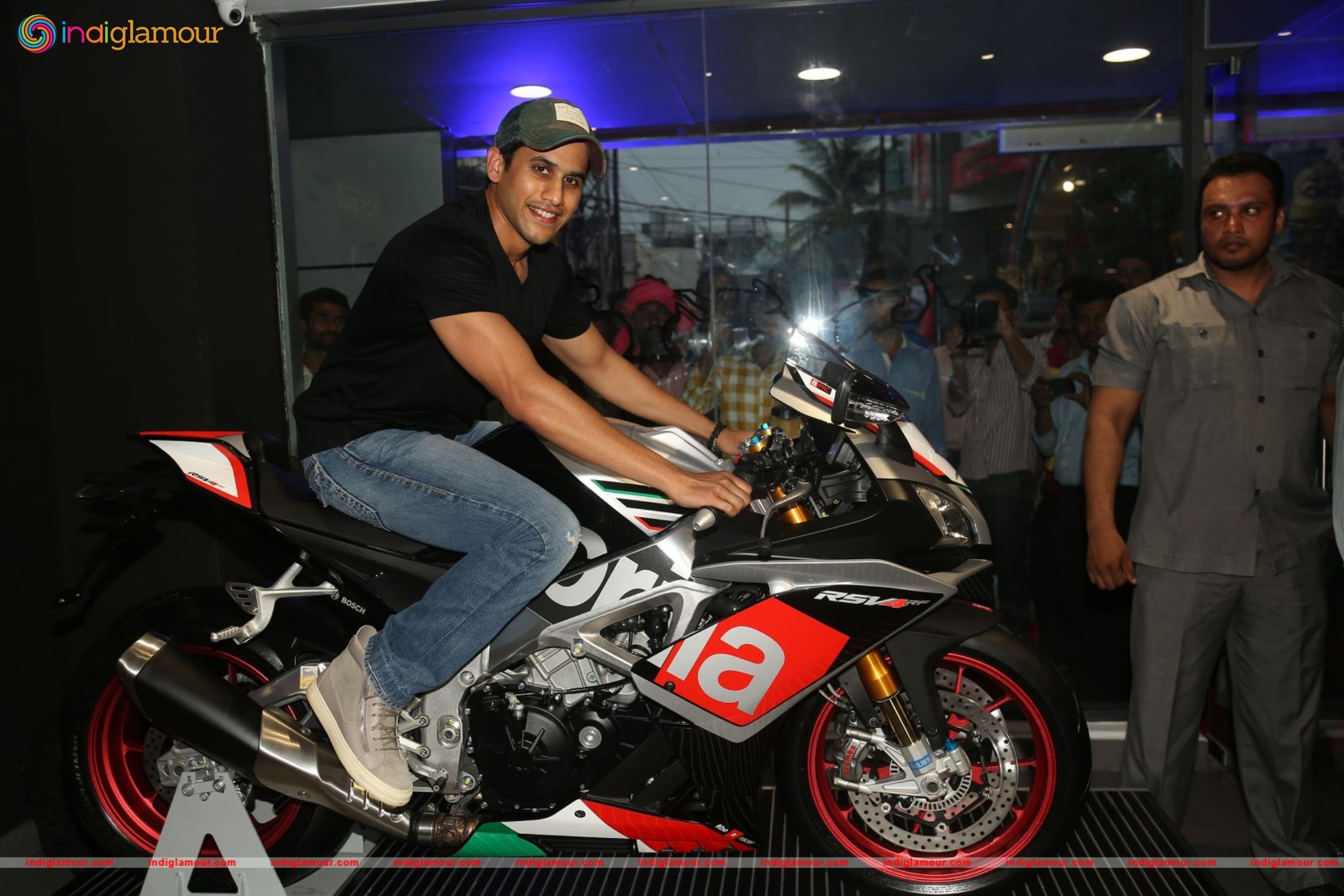 Naga Chaitanya Launches Piaggio Showroom Event hd photo