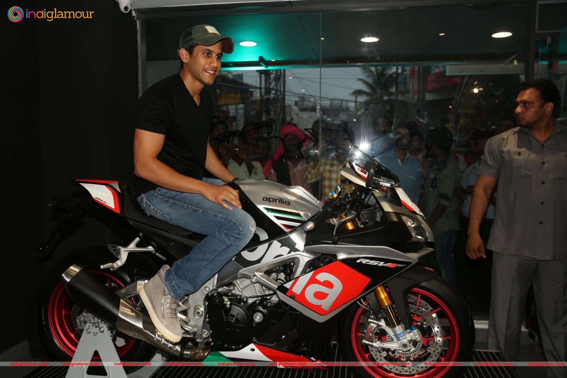 Naga Chaitanya Launches Piaggio Showroom Event hd photo