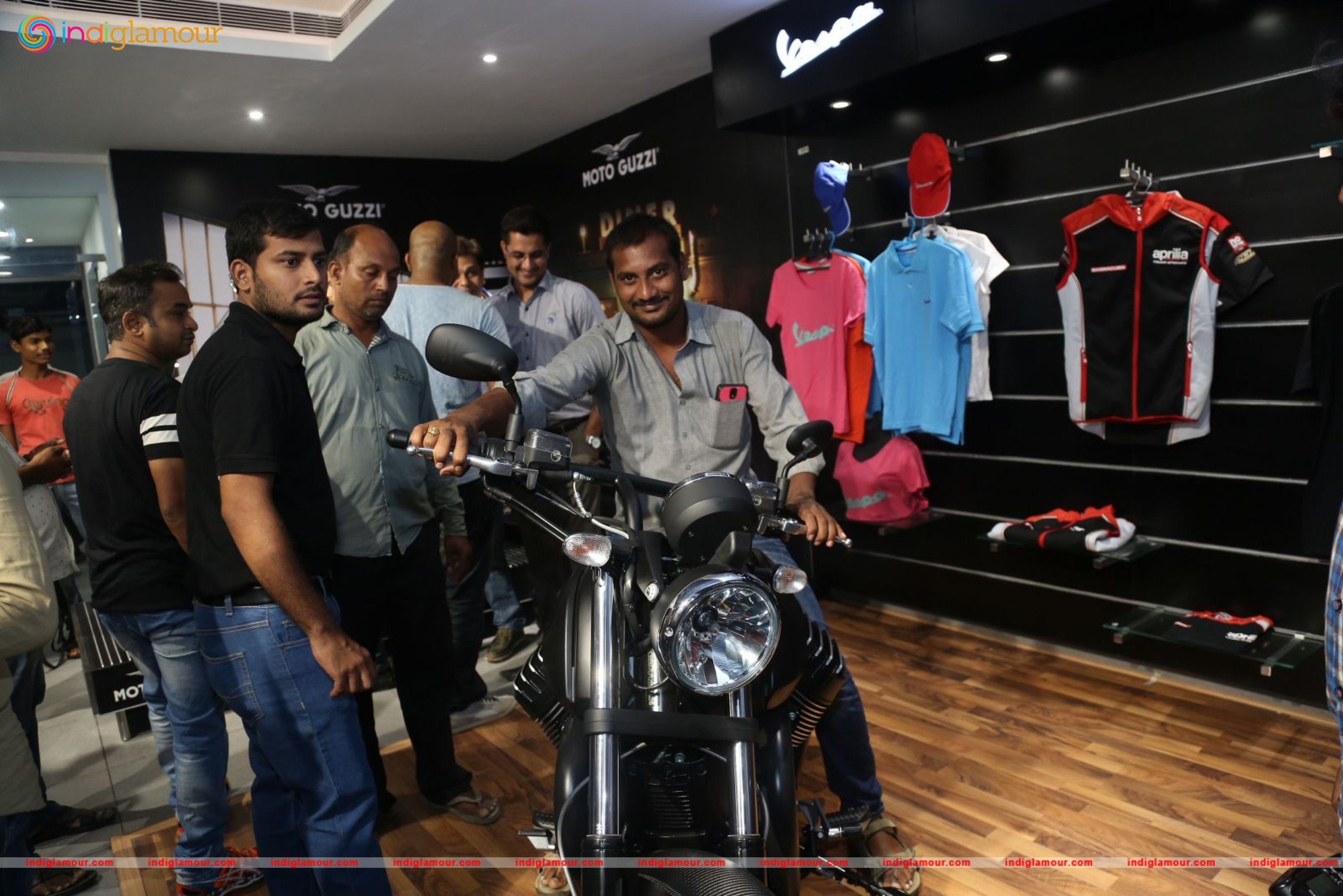 Naga Chaitanya Launches Piaggio Showroom Event hd photo
