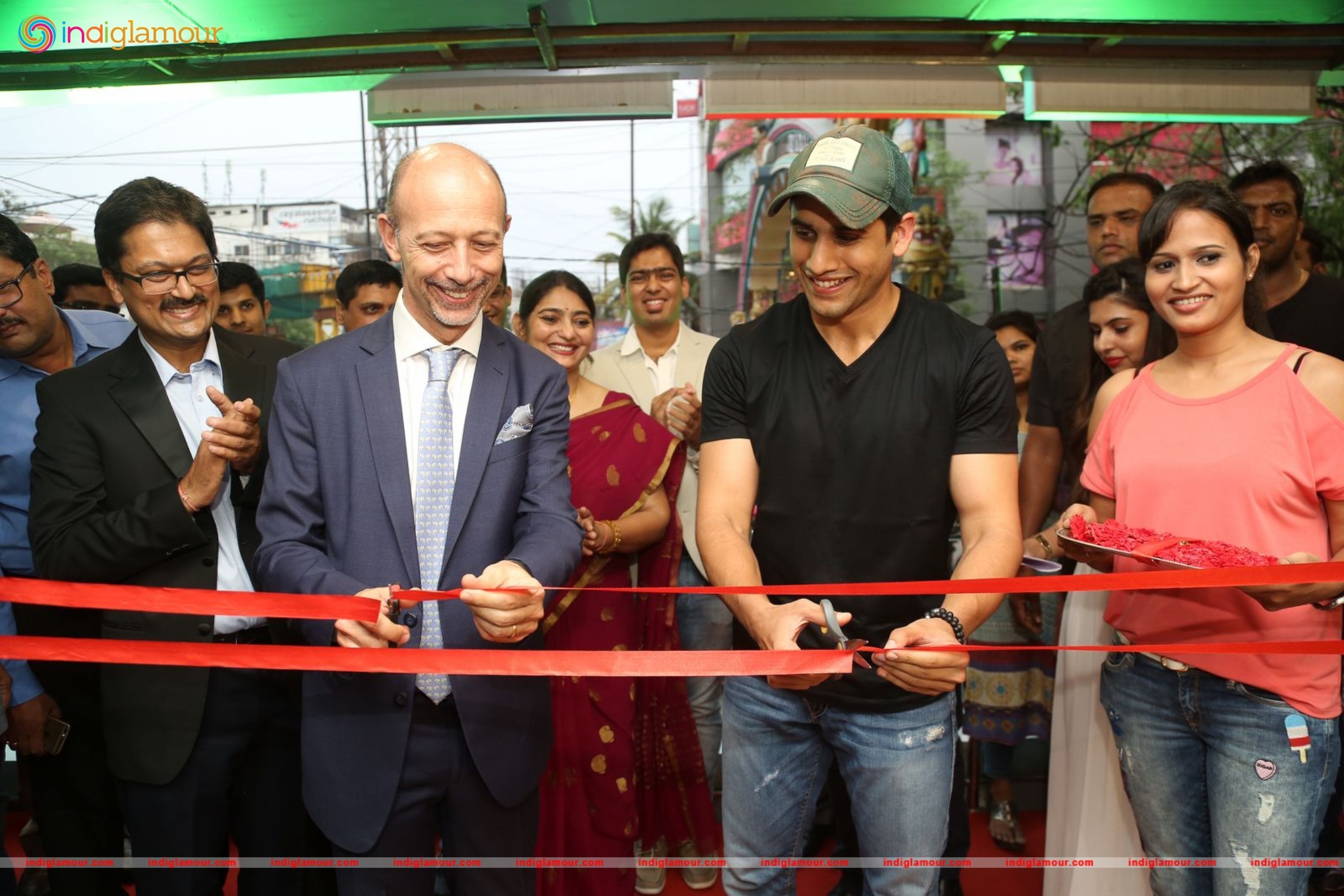Naga Chaitanya Launches Piaggio Showroom Event hd photo