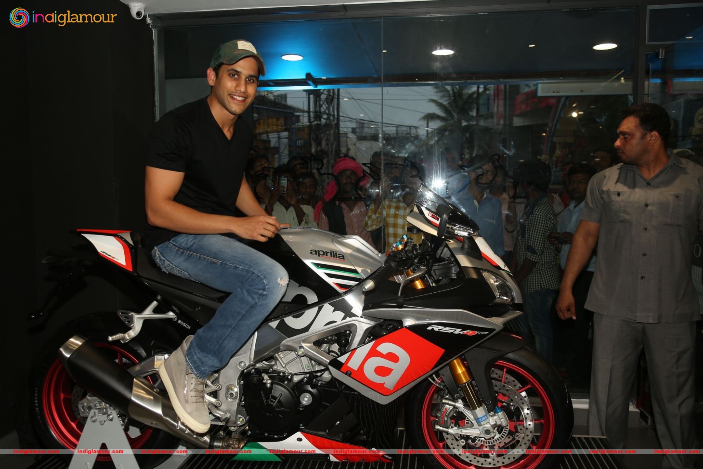 Naga Chaitanya Launches Piaggio Showroom Event hd photo