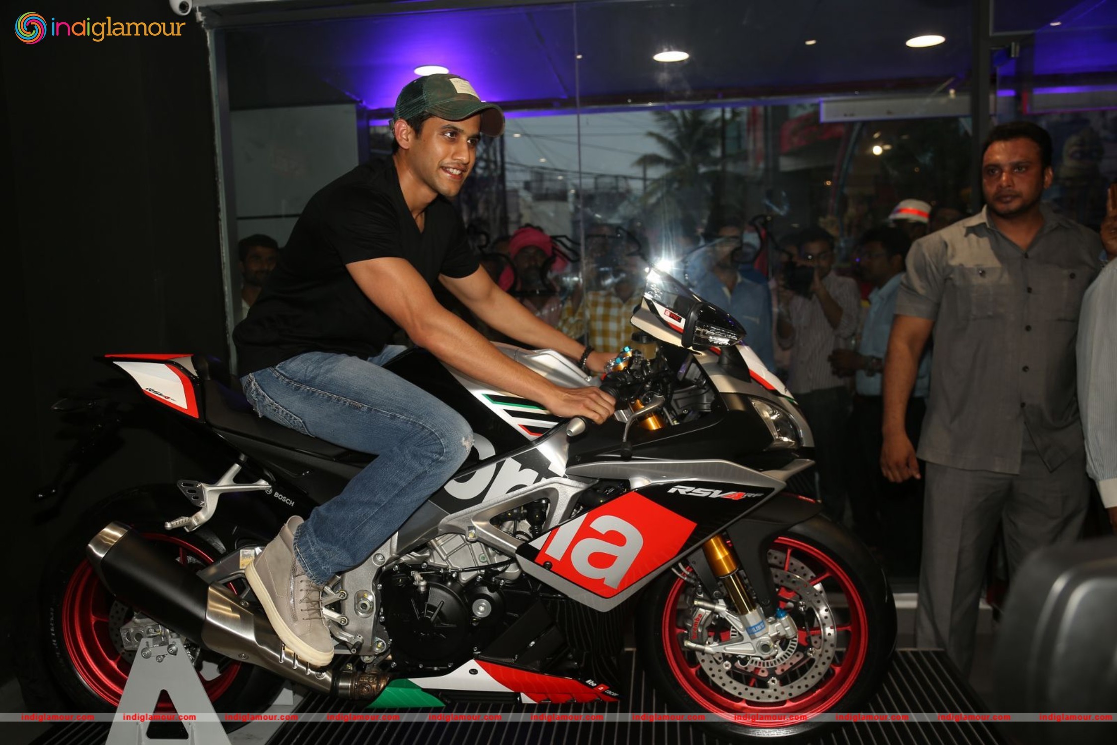 Naga Chaitanya Launches Piaggio Showroom Event hd photo