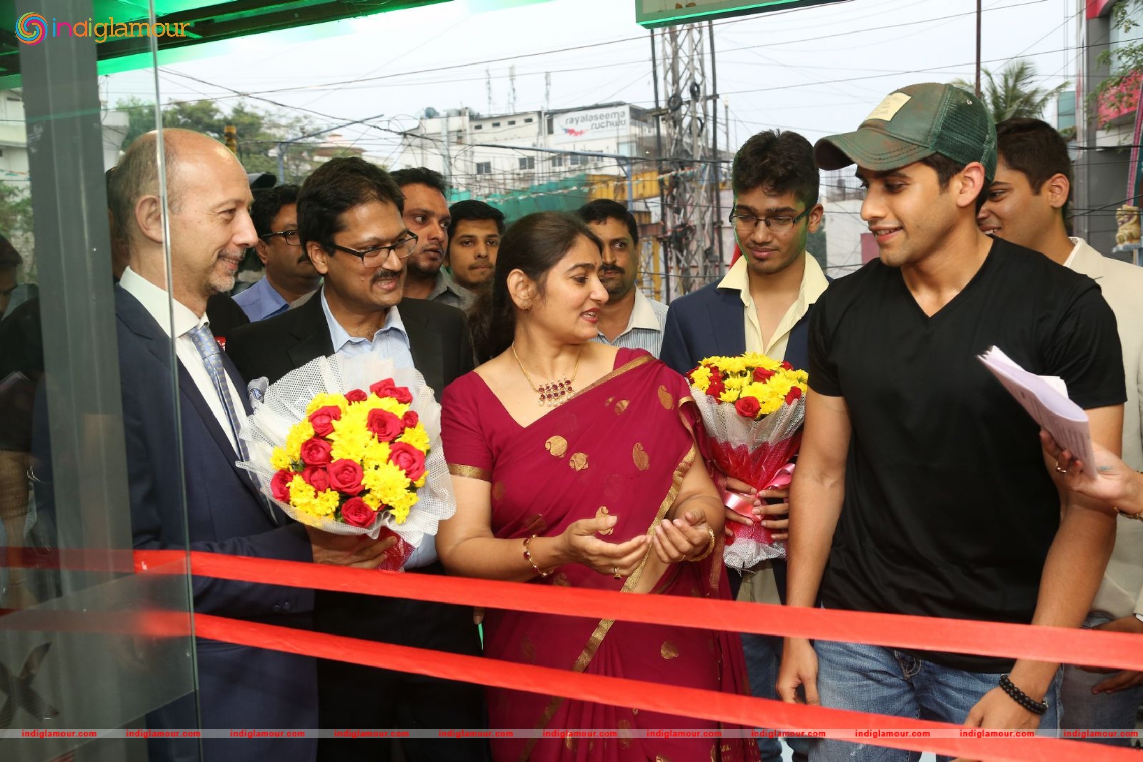 Naga Chaitanya Launches Piaggio Showroom Event hd photo