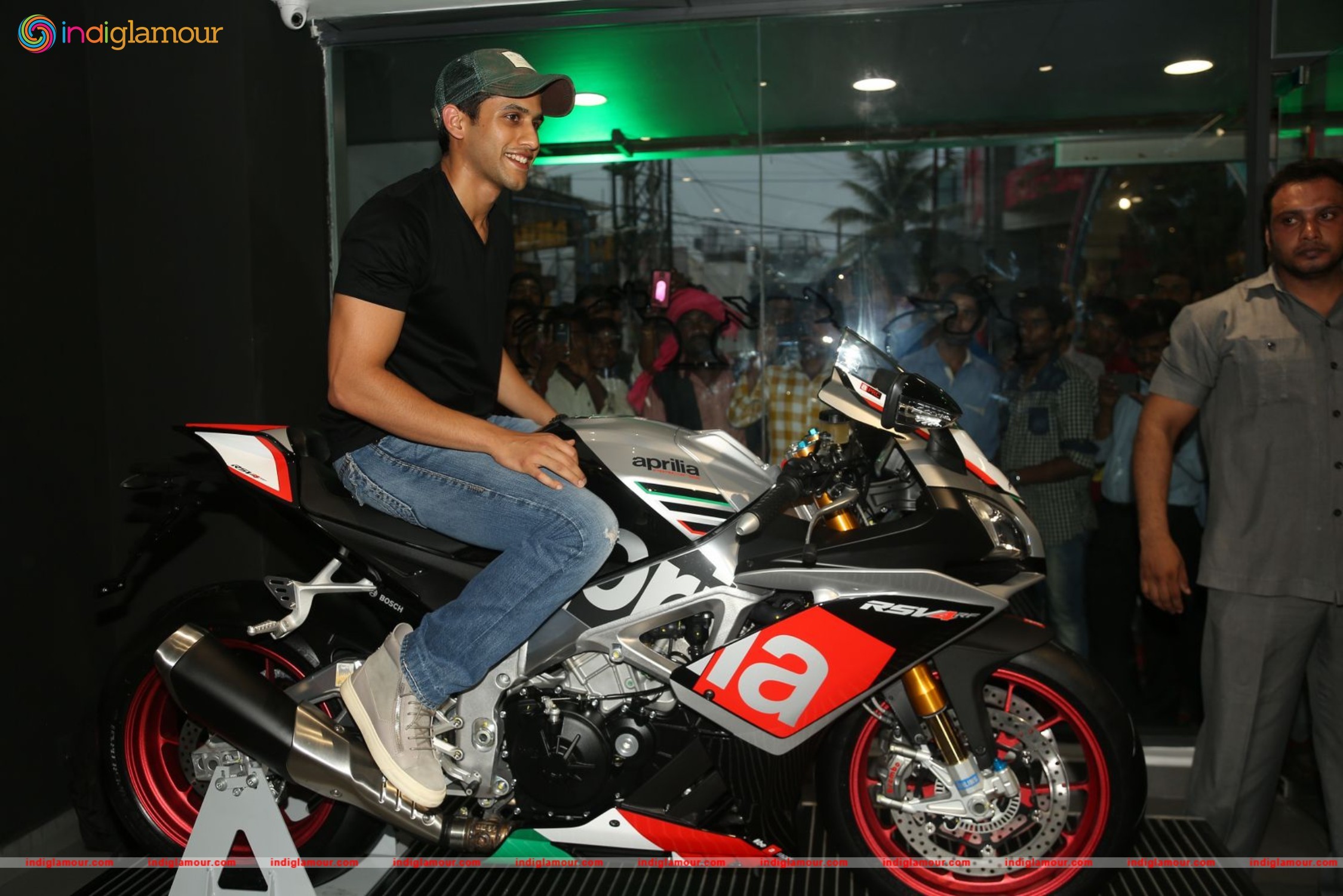 Naga Chaitanya Launches Piaggio Showroom Event hd photo