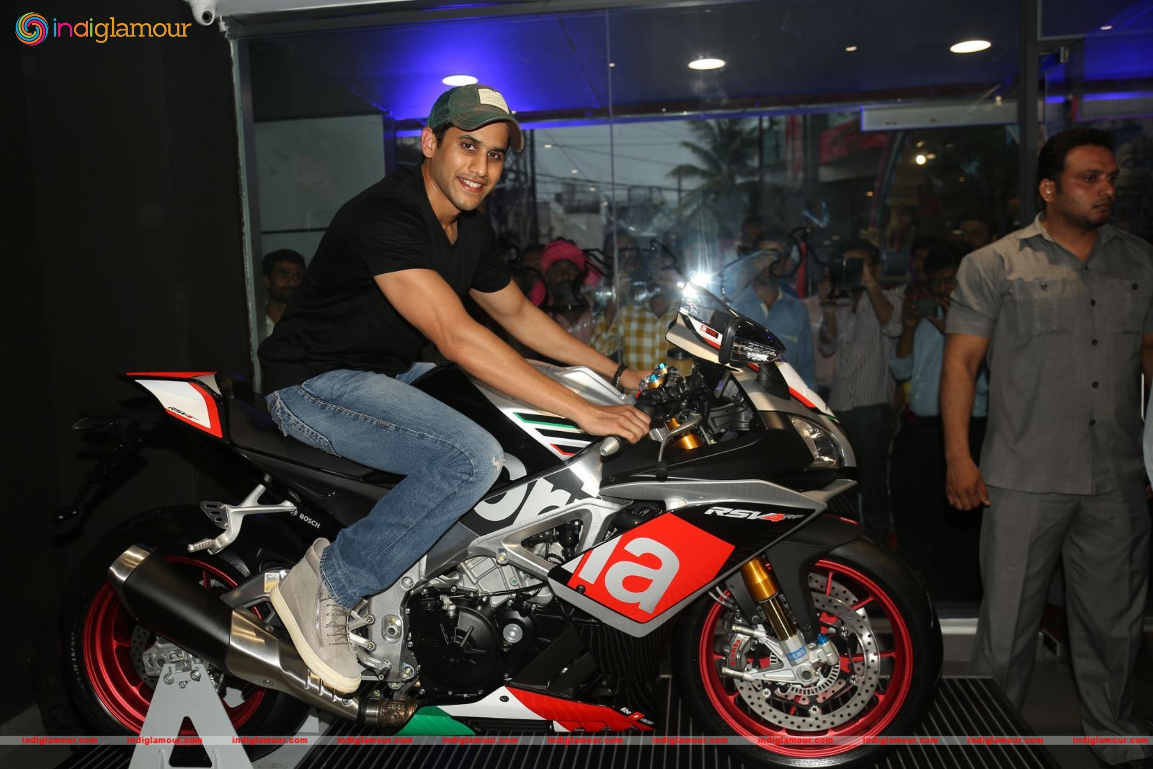 Naga Chaitanya Launches Piaggio Showroom Event hd photo