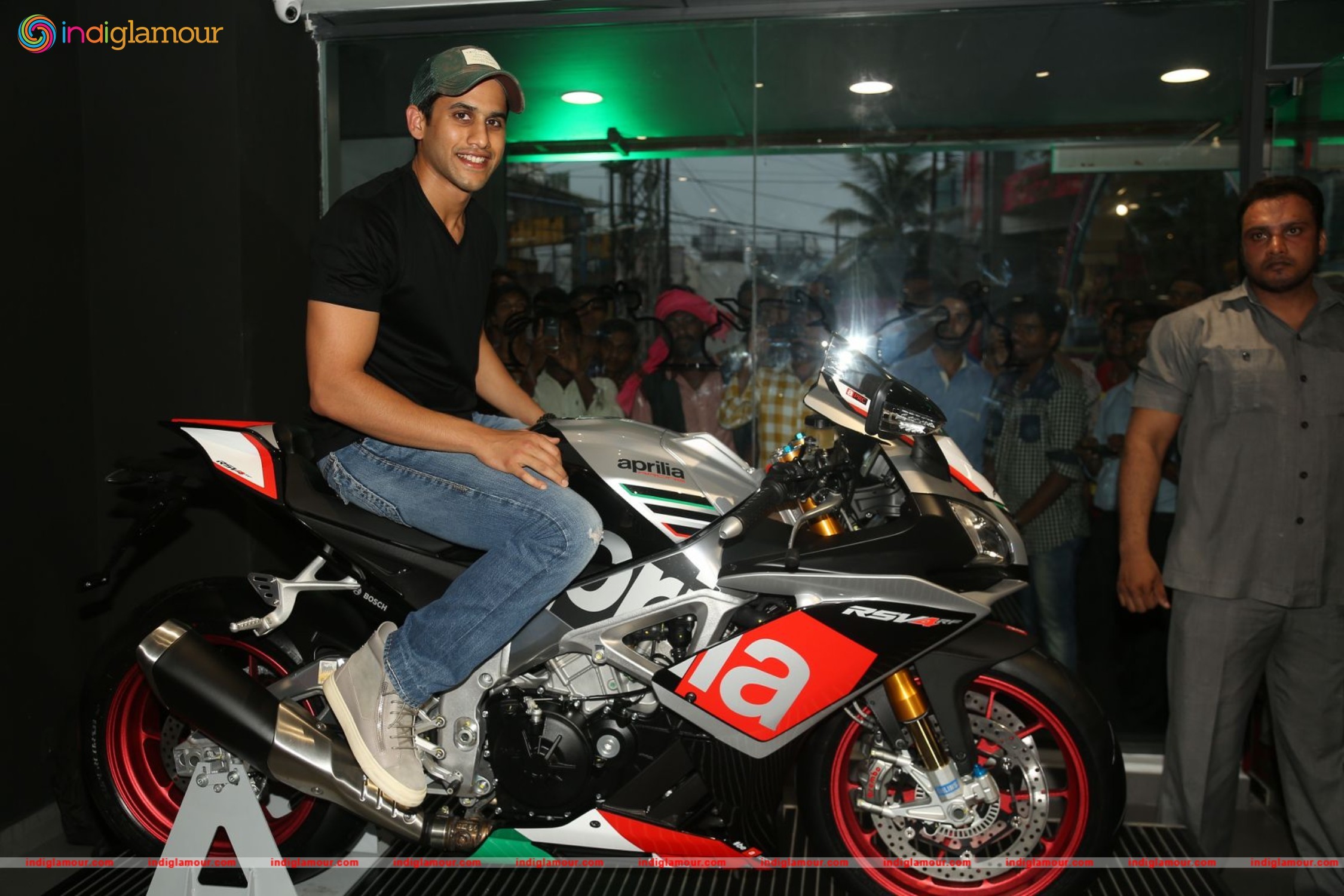 Naga Chaitanya Launches Piaggio Showroom Event hd photo