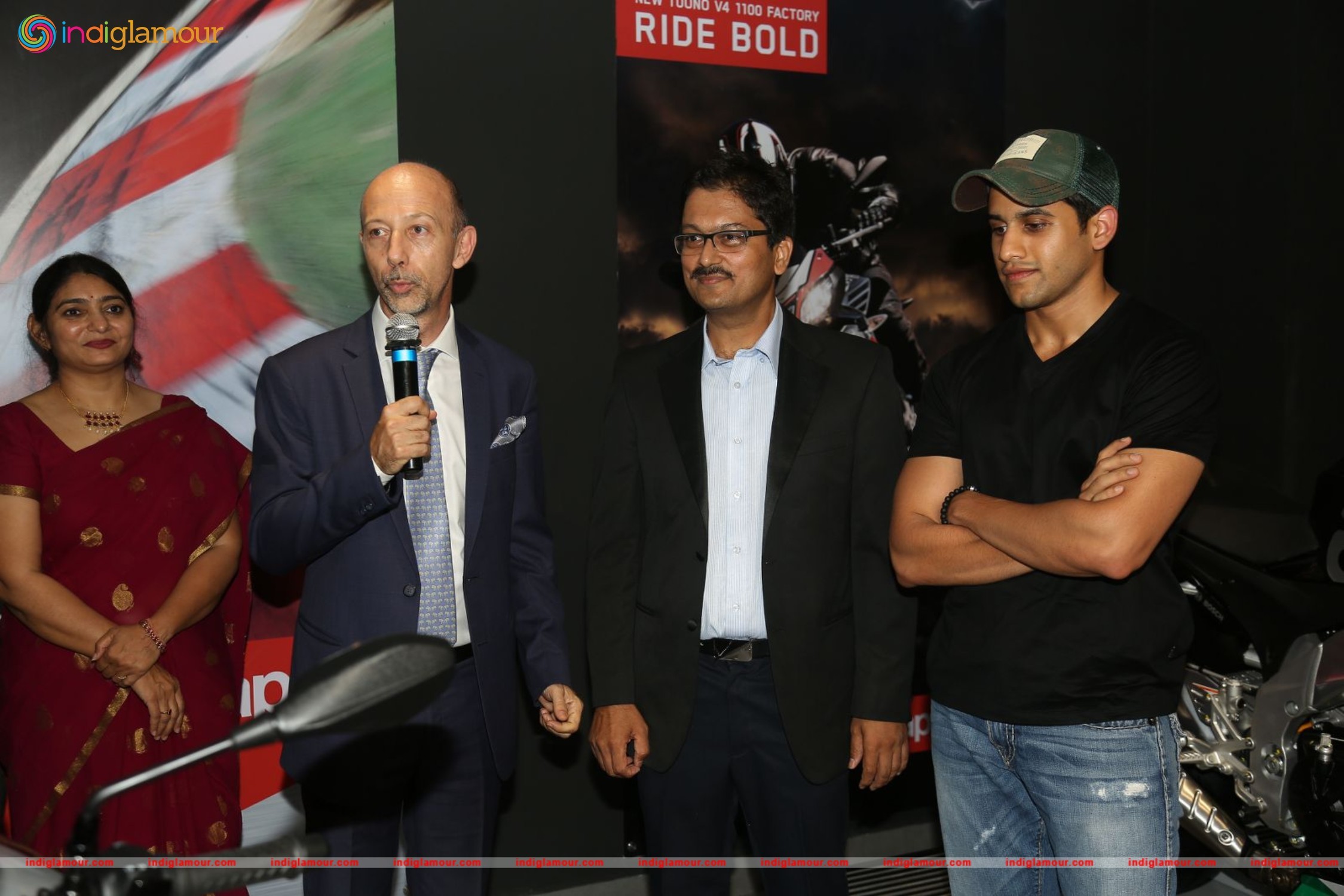 Naga Chaitanya Launches Piaggio Showroom Event hd photo