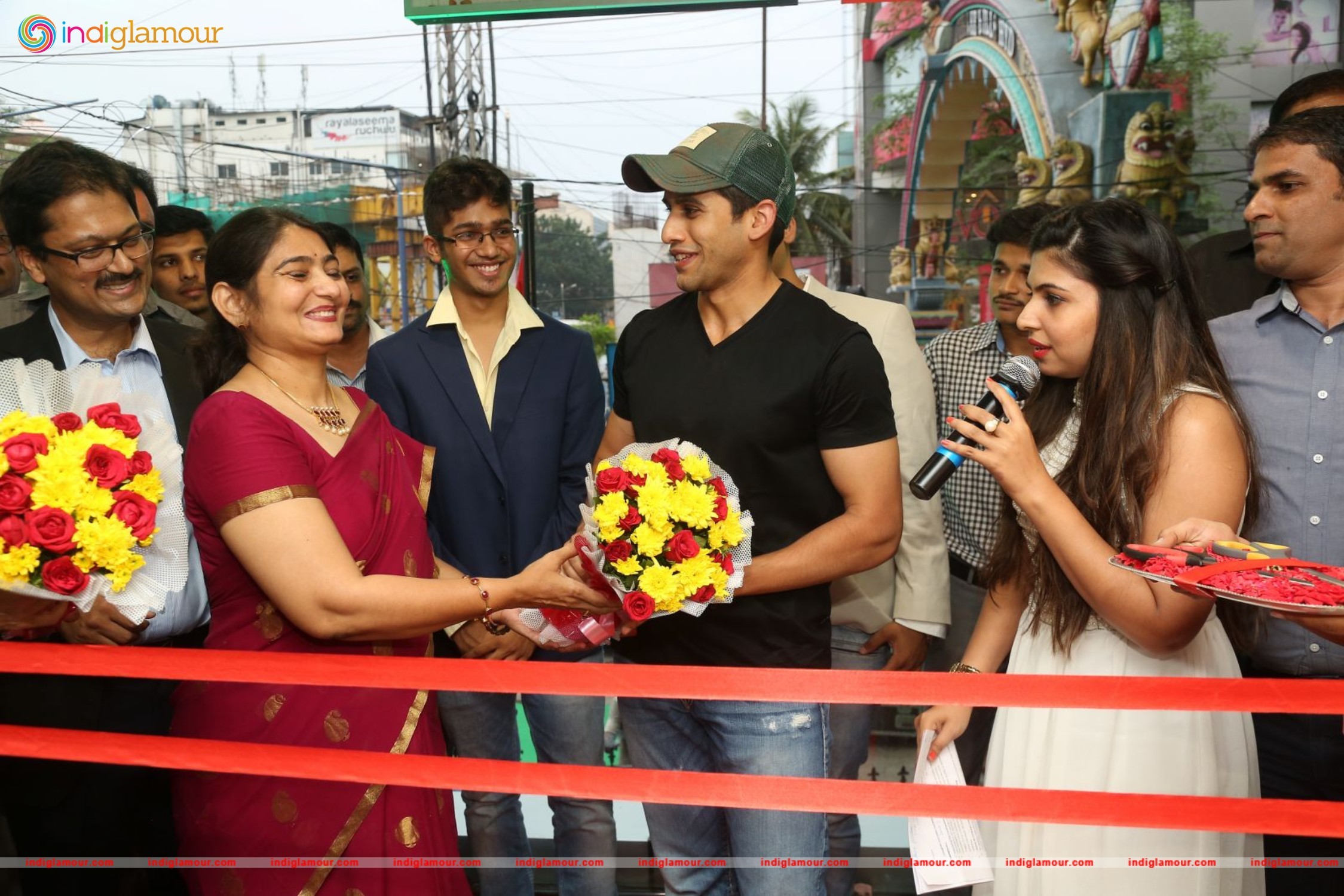 Naga Chaitanya Launches Piaggio Showroom Event hd photo