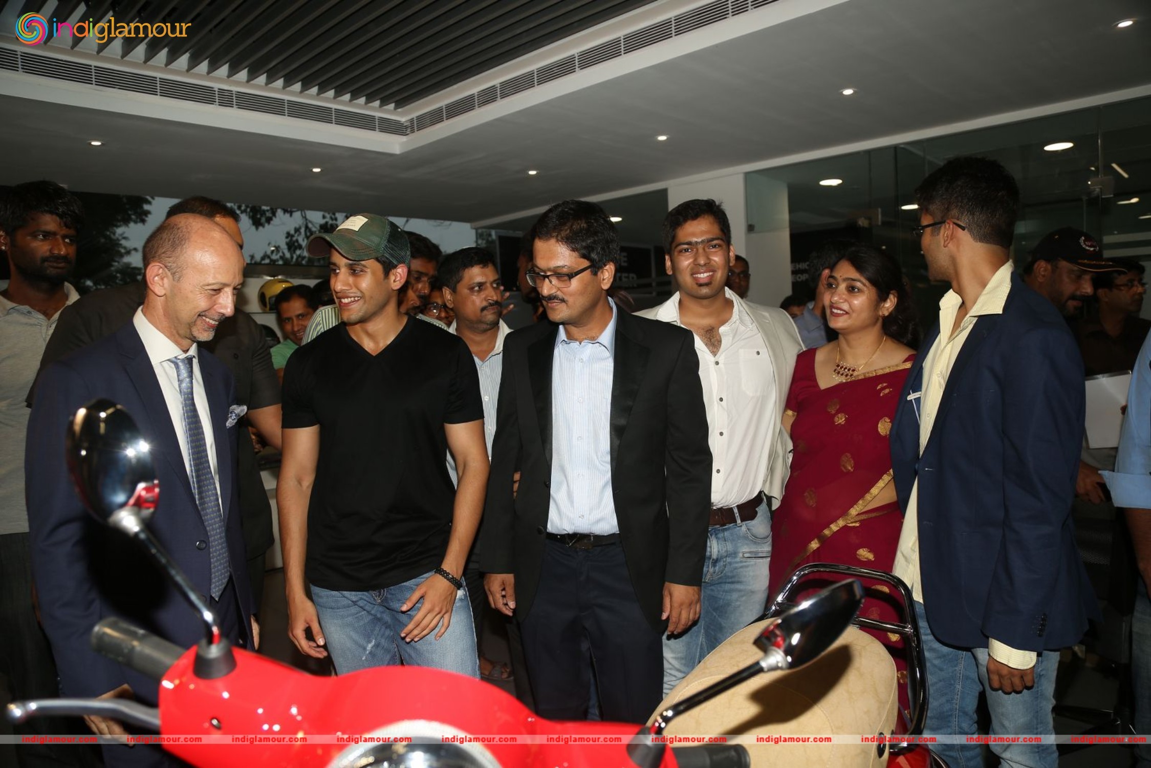 Naga Chaitanya Launches Piaggio Showroom Event hd photo