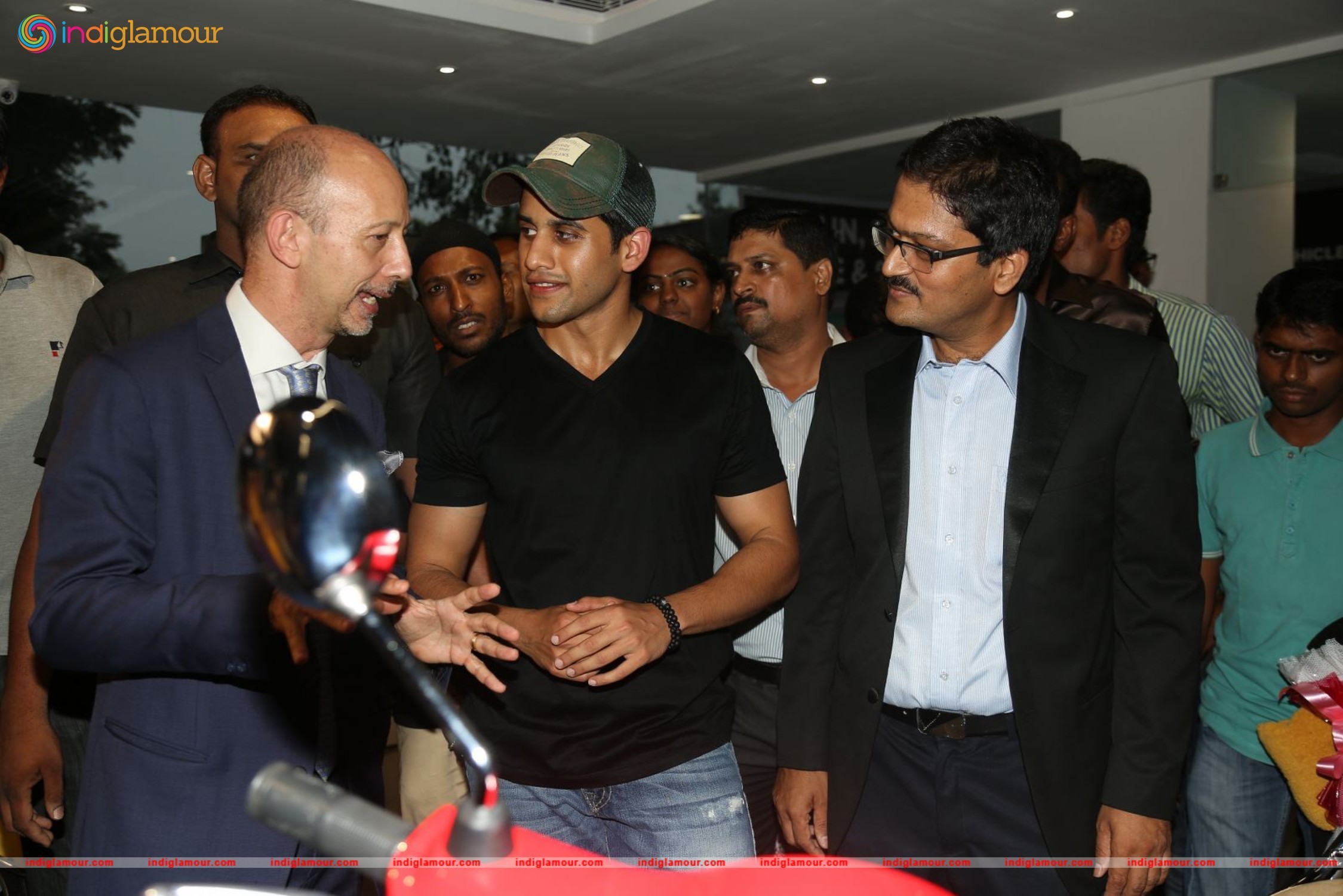 Naga Chaitanya Launches Piaggio Showroom Event hd photo