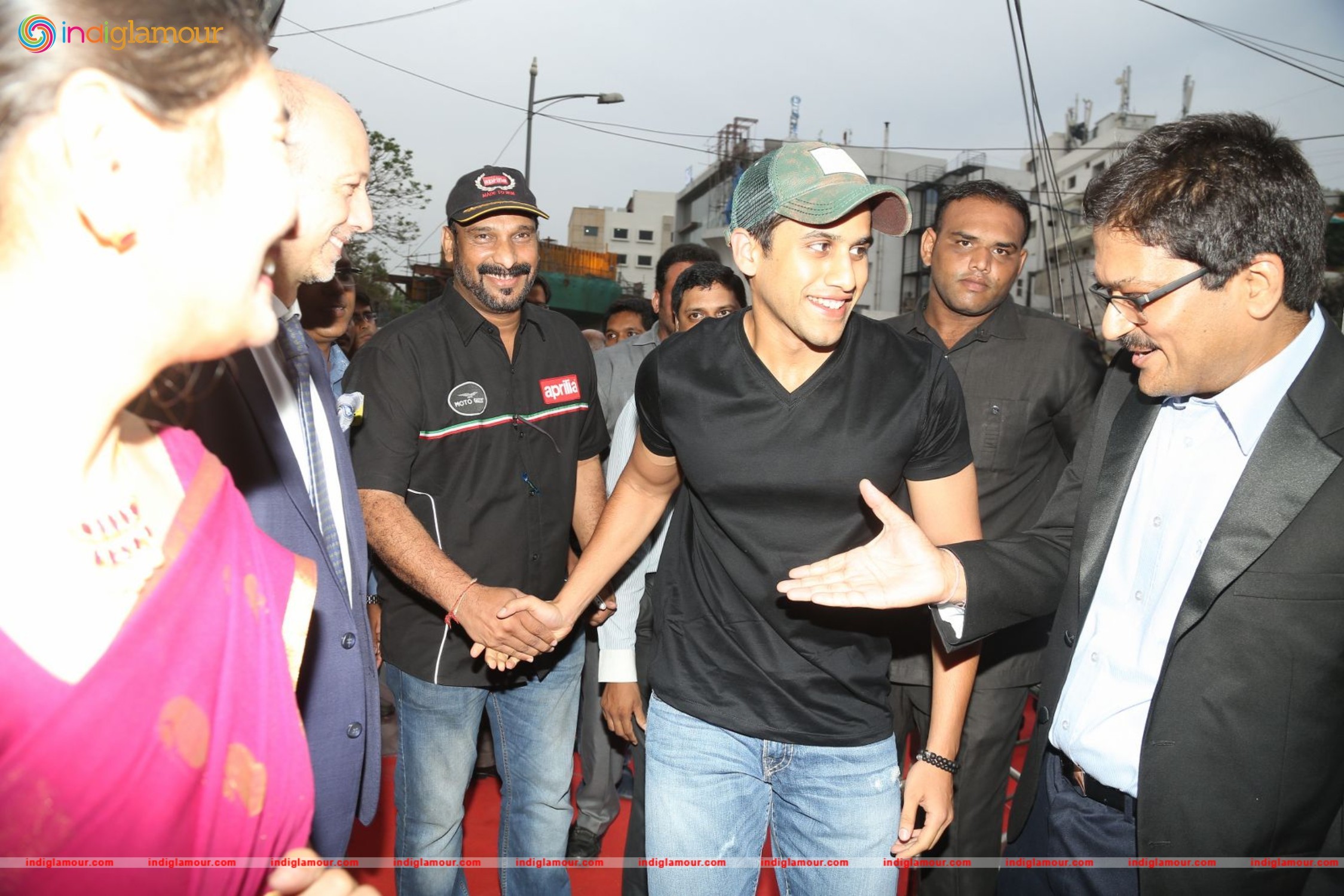 Naga Chaitanya Launches Piaggio Showroom Event hd photo