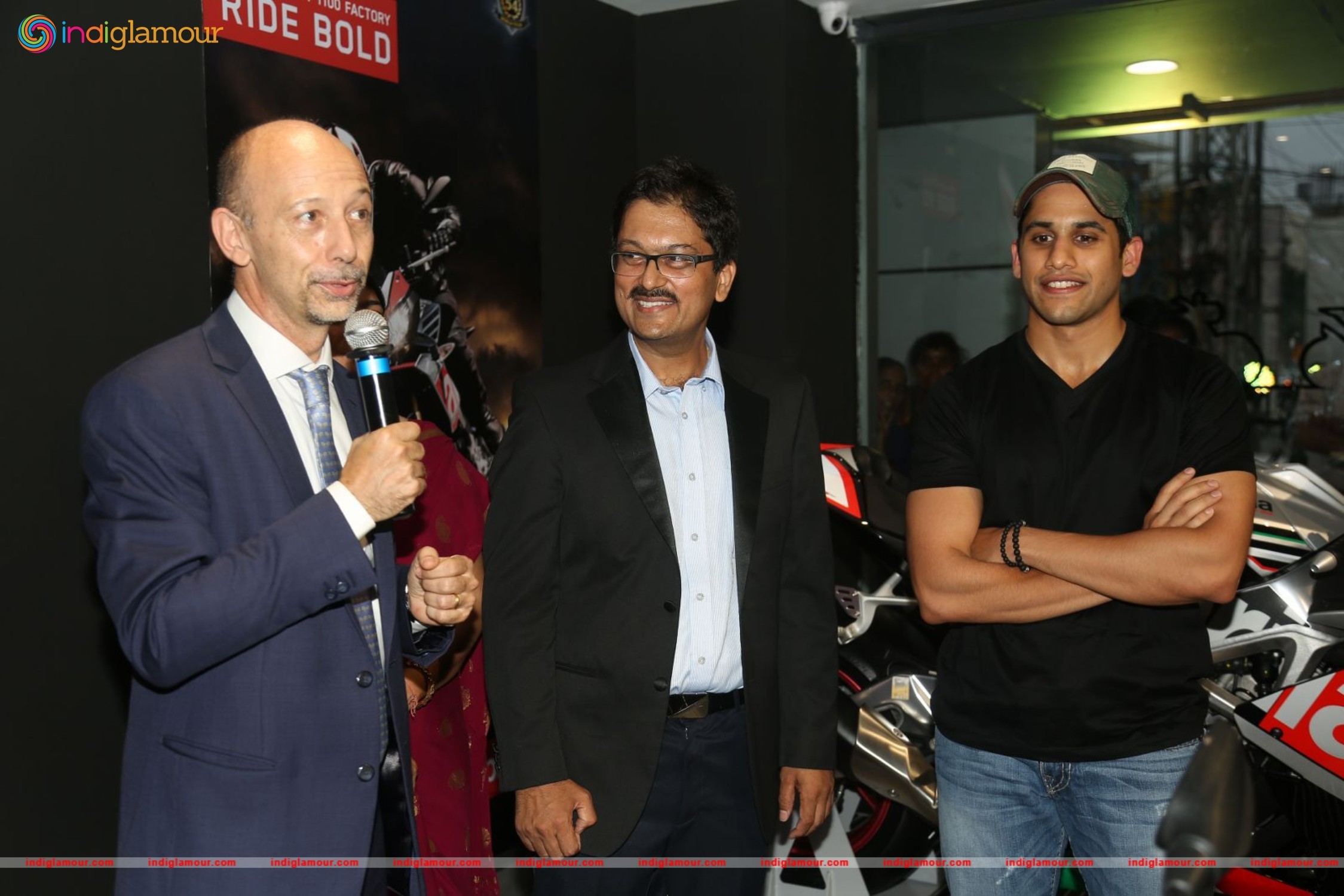 Naga Chaitanya Launches Piaggio Showroom Event hd photo