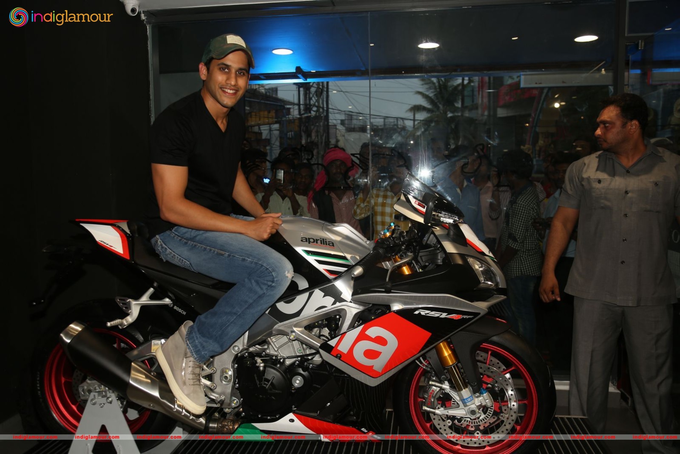 Naga Chaitanya Launches Piaggio Showroom Event hd photo