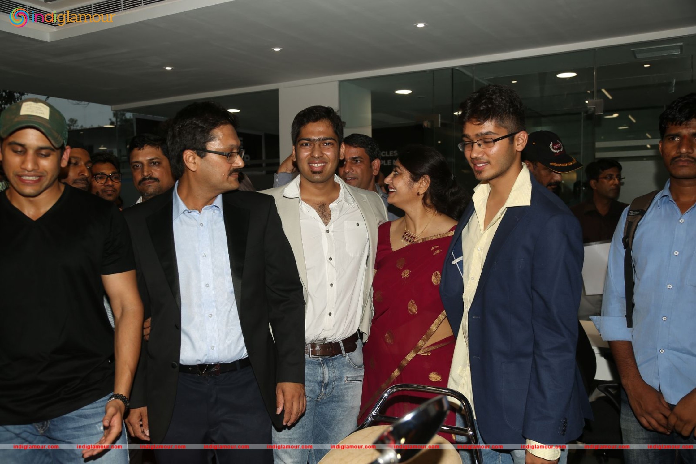 Naga Chaitanya Launches Piaggio Showroom Event hd photo