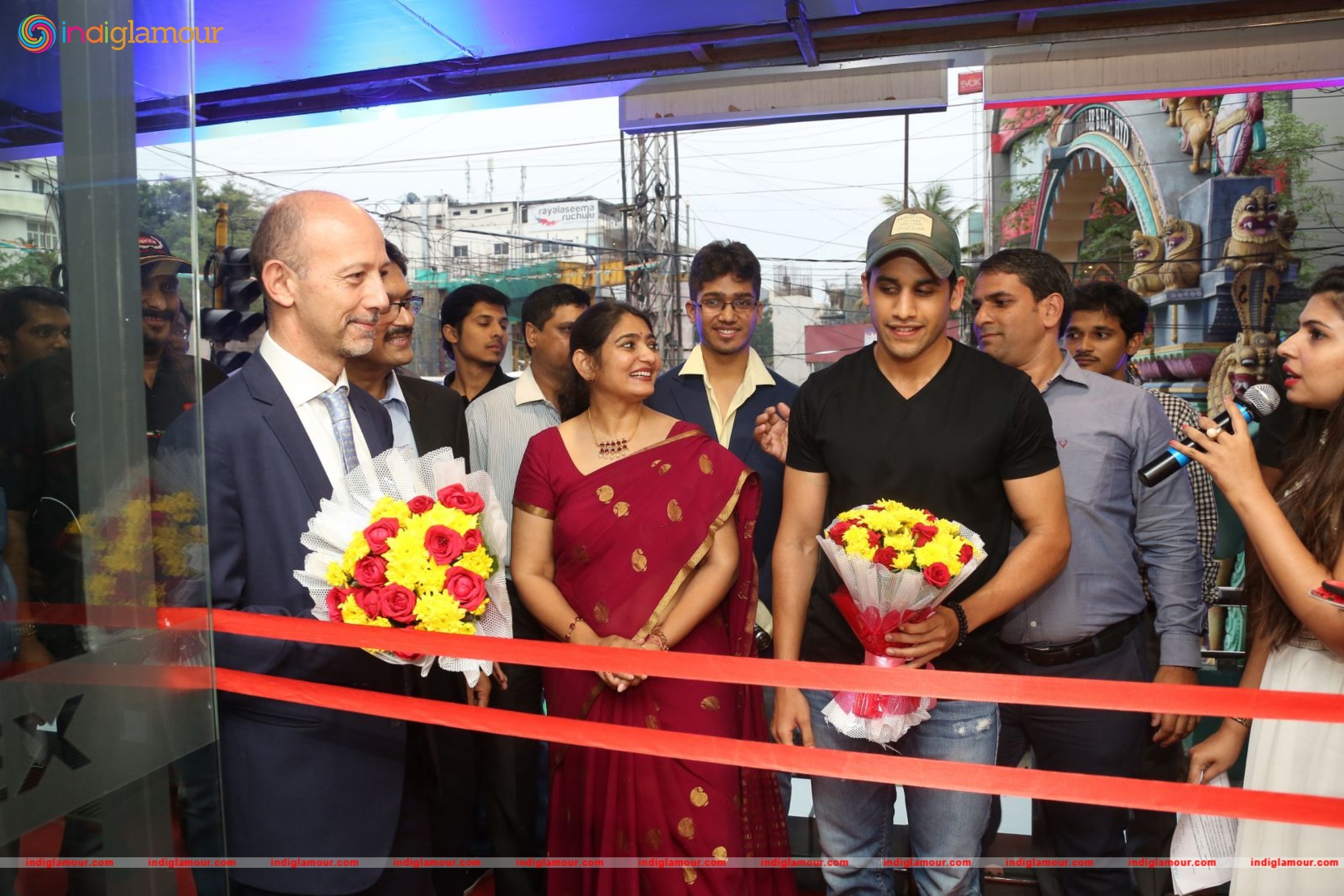Naga Chaitanya Launches Piaggio Showroom Event hd photo