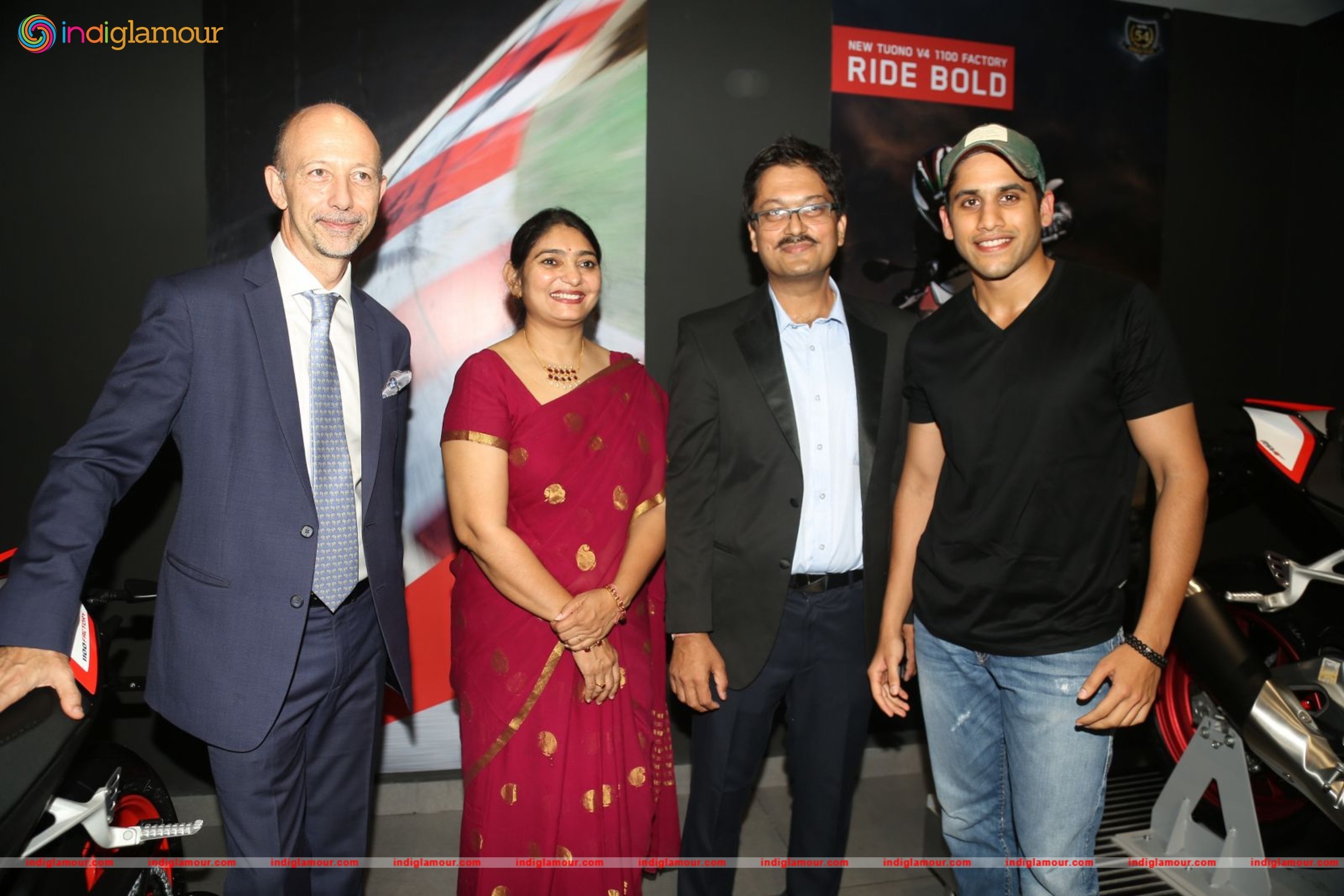 Naga Chaitanya Launches Piaggio Showroom Event hd photo