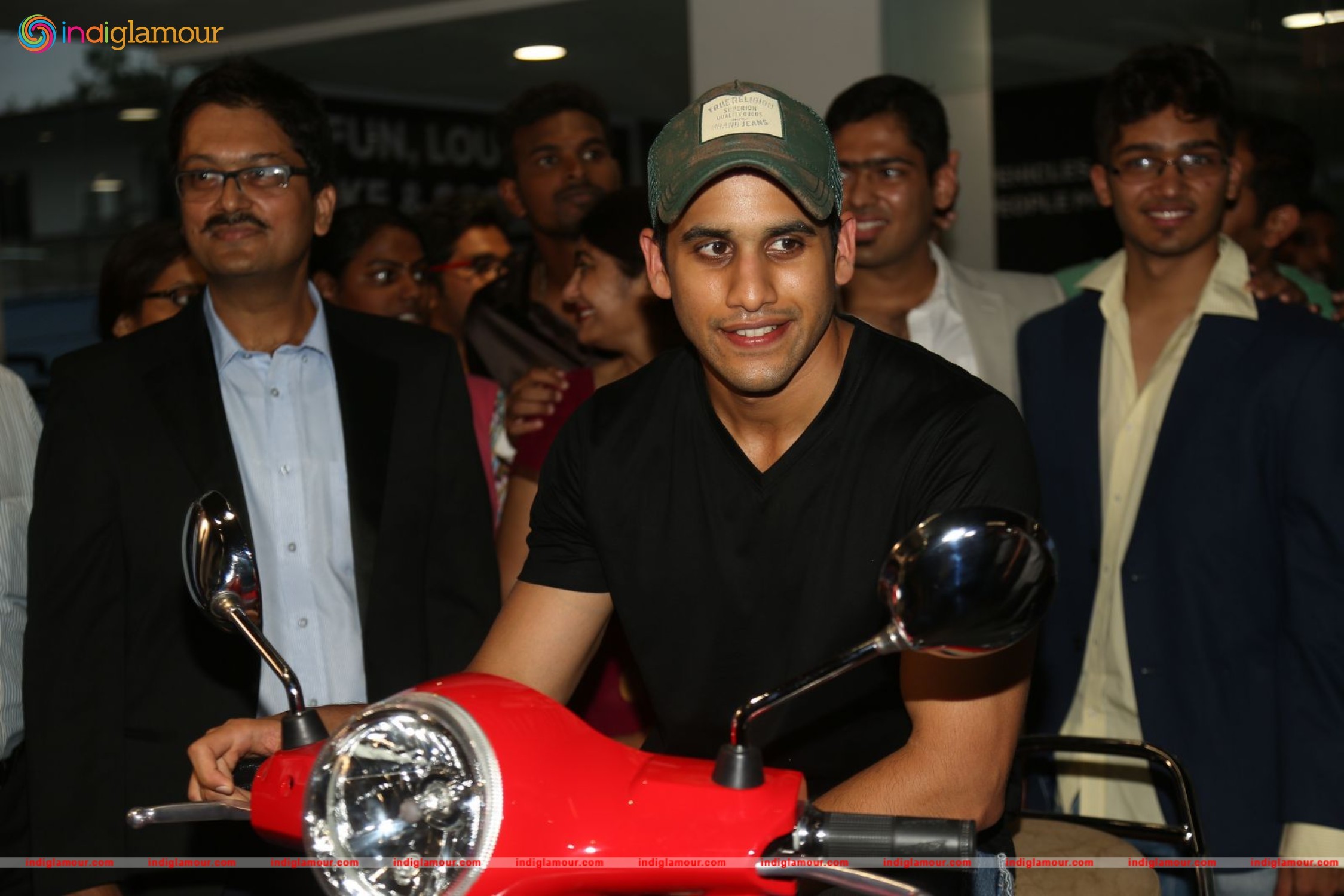 Naga Chaitanya Launches Piaggio Showroom Event hd photo