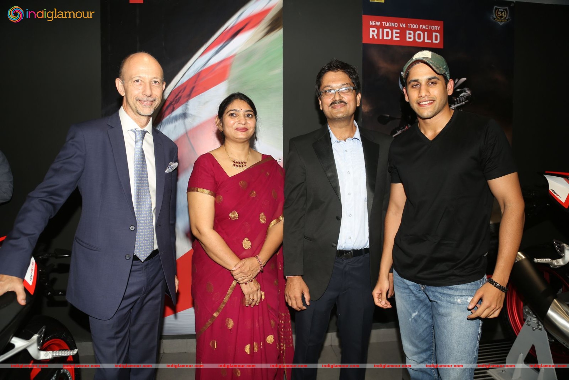 Naga Chaitanya Launches Piaggio Showroom Event hd photo