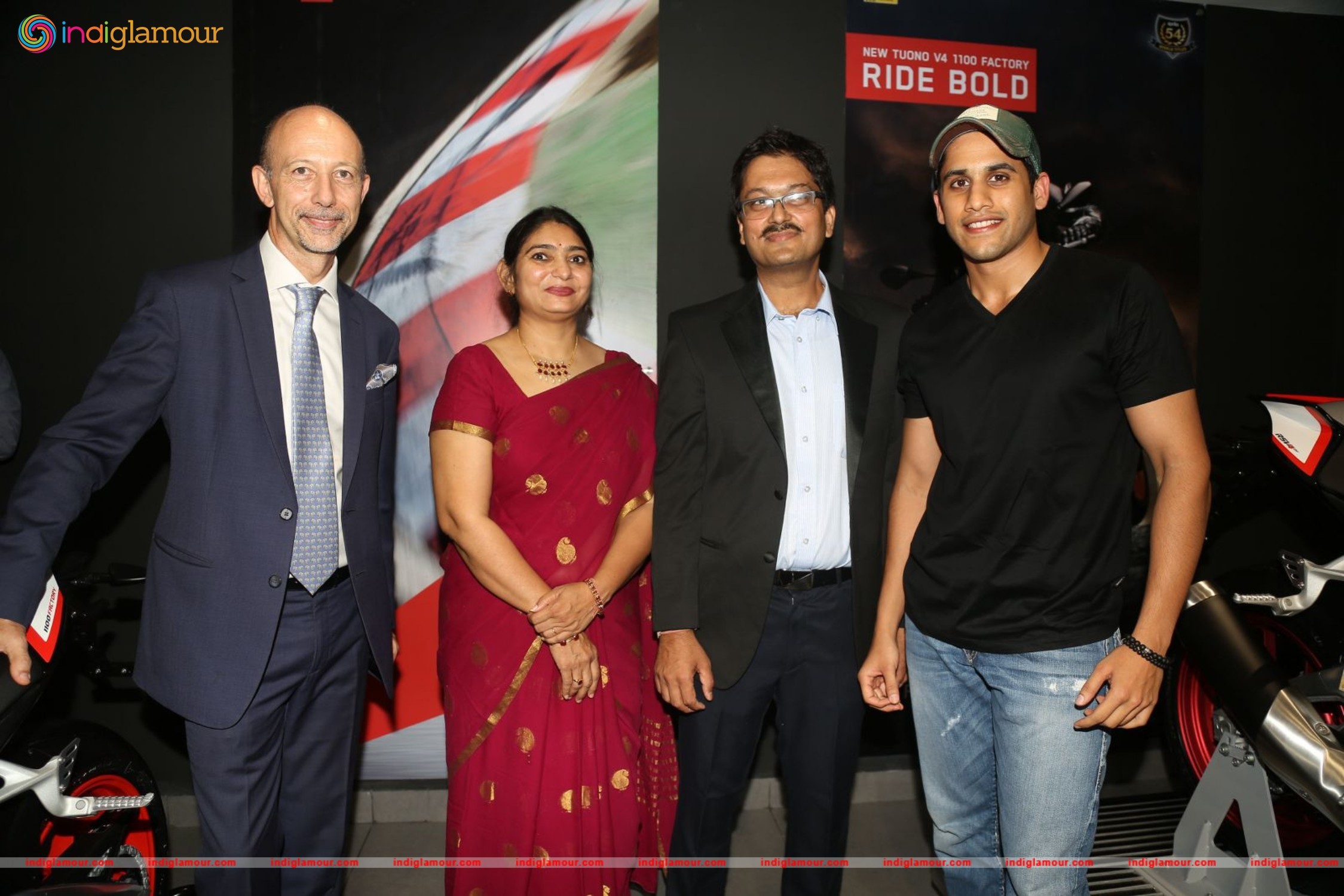 Naga Chaitanya Launches Piaggio Showroom Event hd photo
