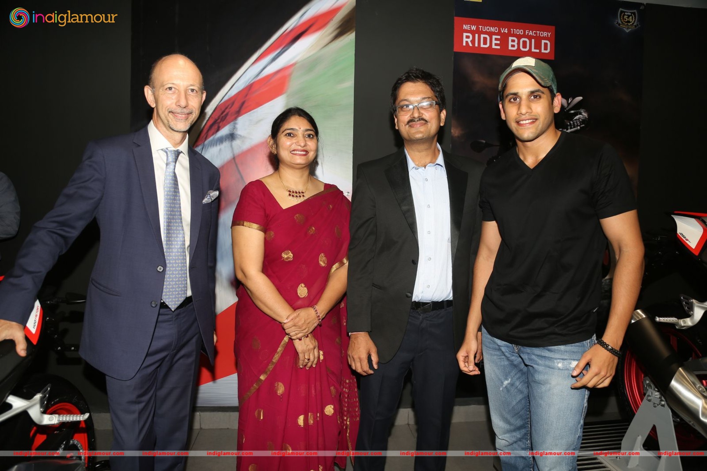Naga Chaitanya Launches Piaggio Showroom Event hd photo
