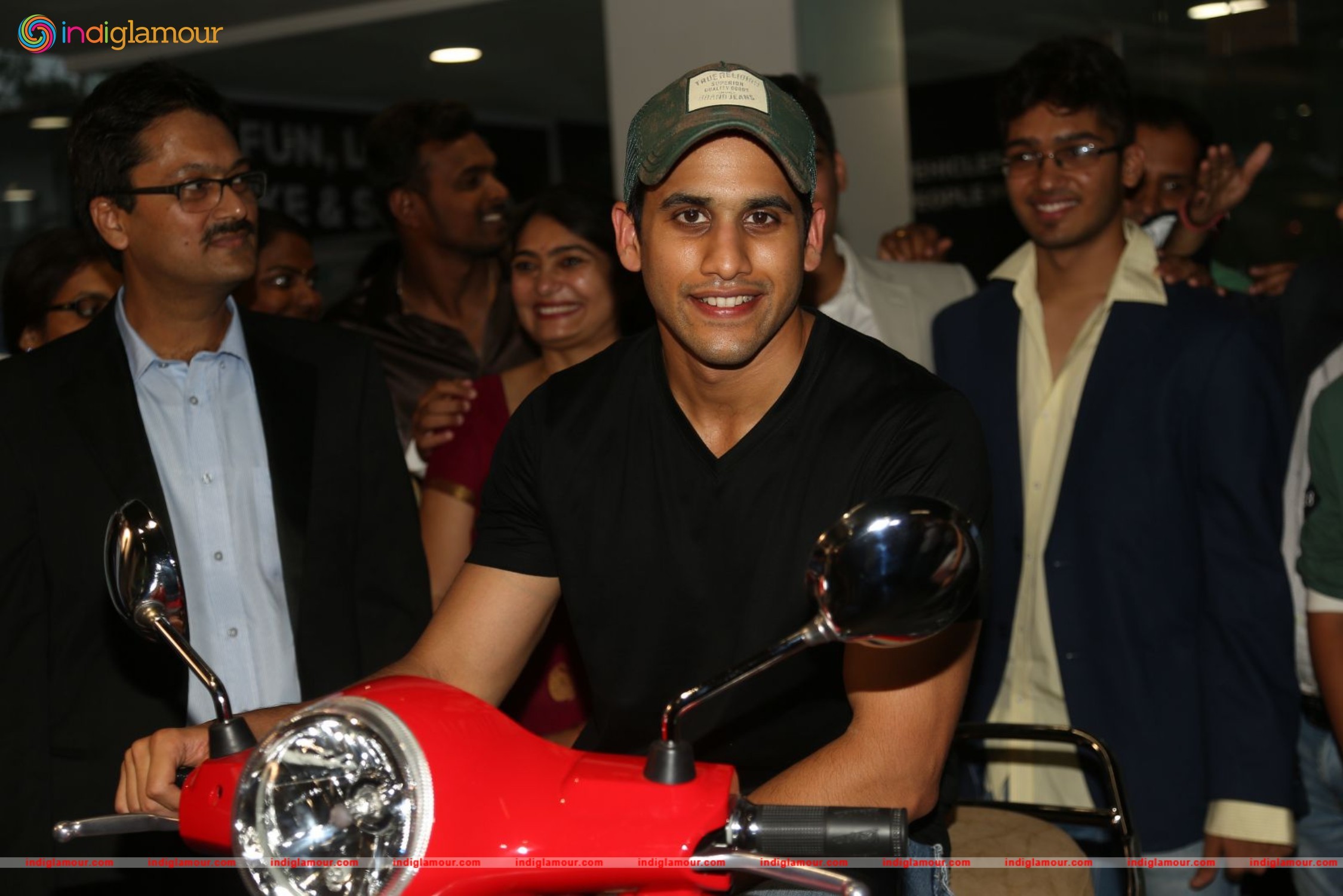 Naga Chaitanya Launches Piaggio Showroom Event hd photo