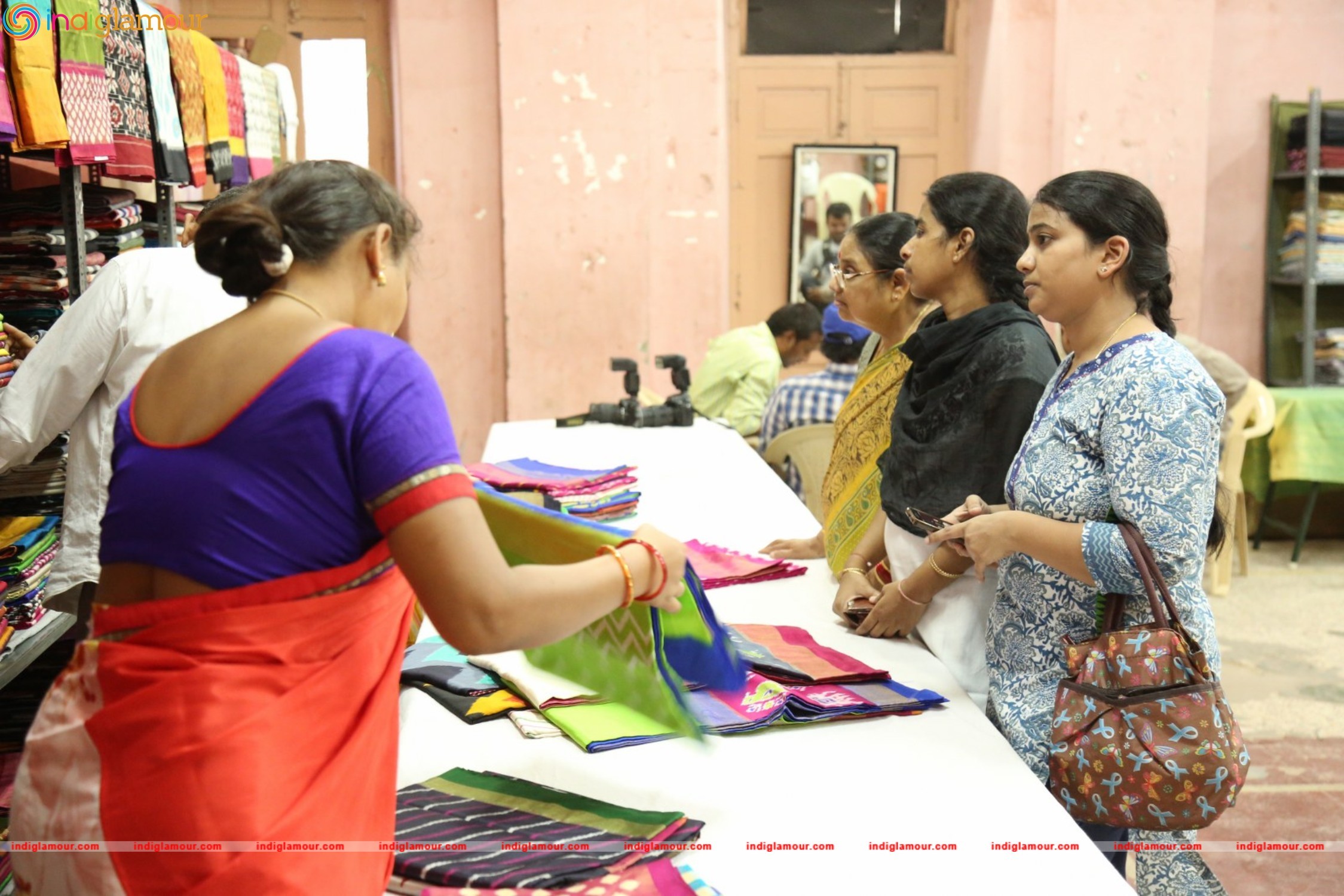 Pochampally Ikat Art Mela Launch Event hd photo