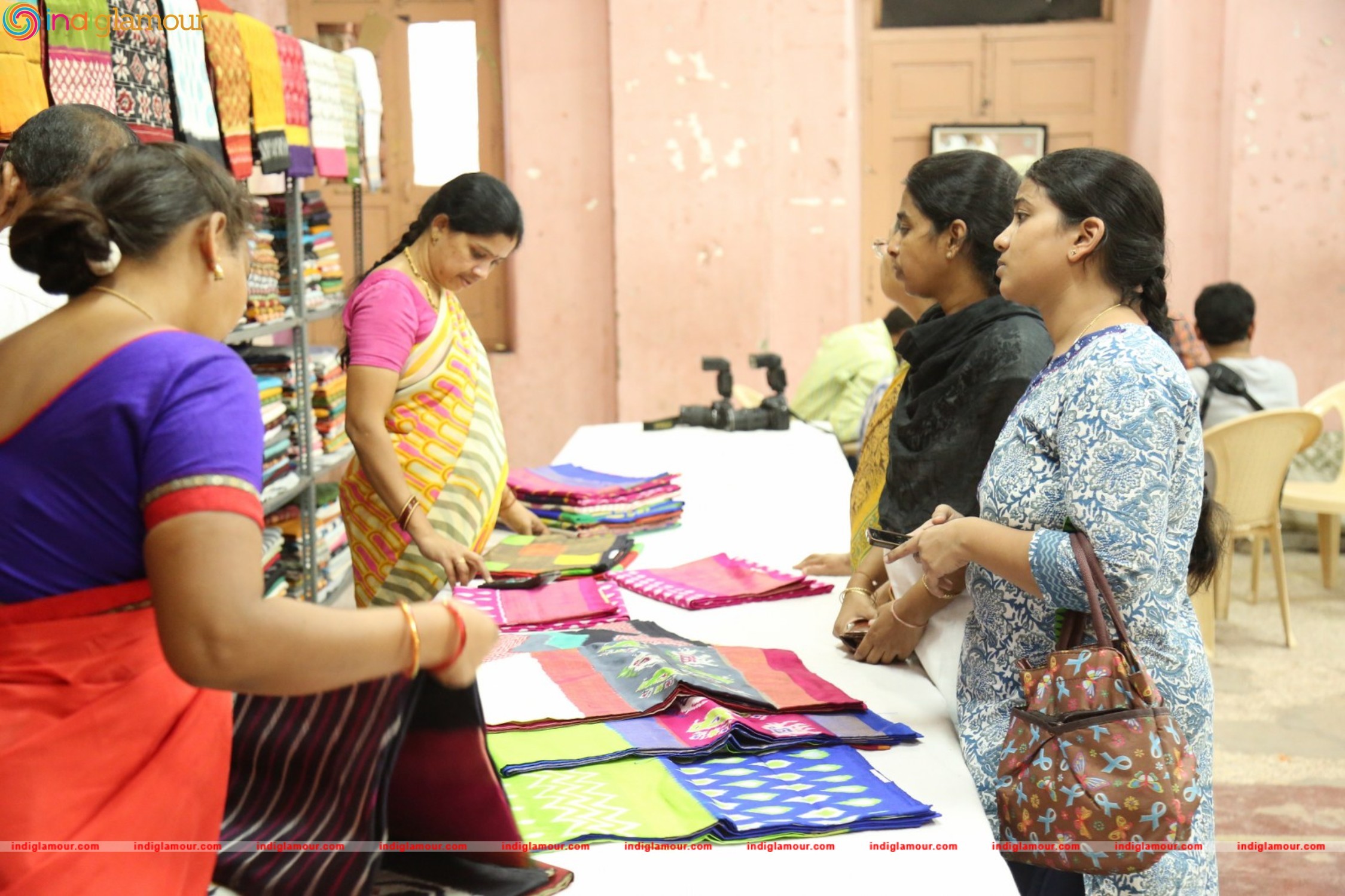 Pochampally Ikat Art Mela Launch Event hd photo