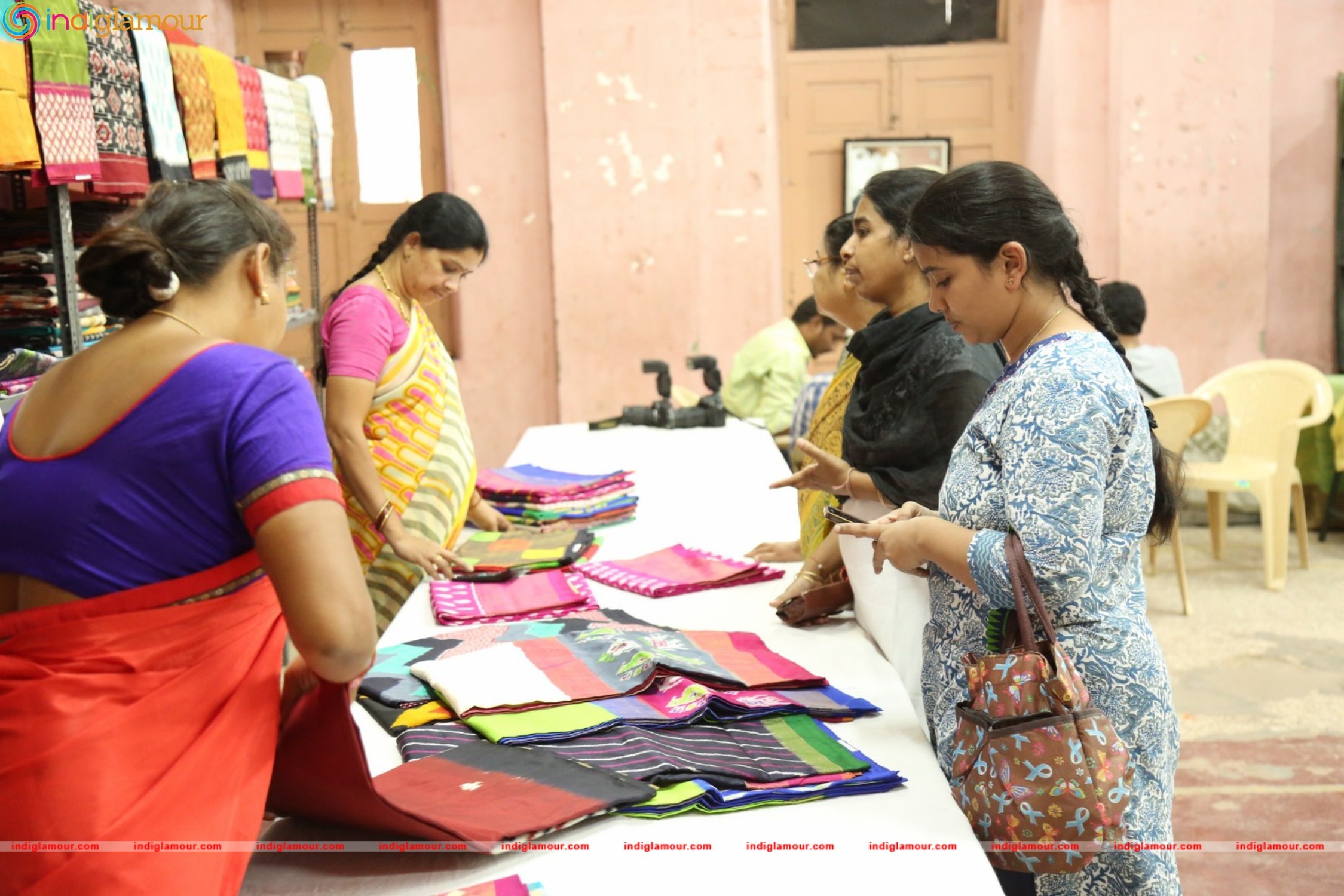 Pochampally Ikat Art Mela Launch Event hd photo