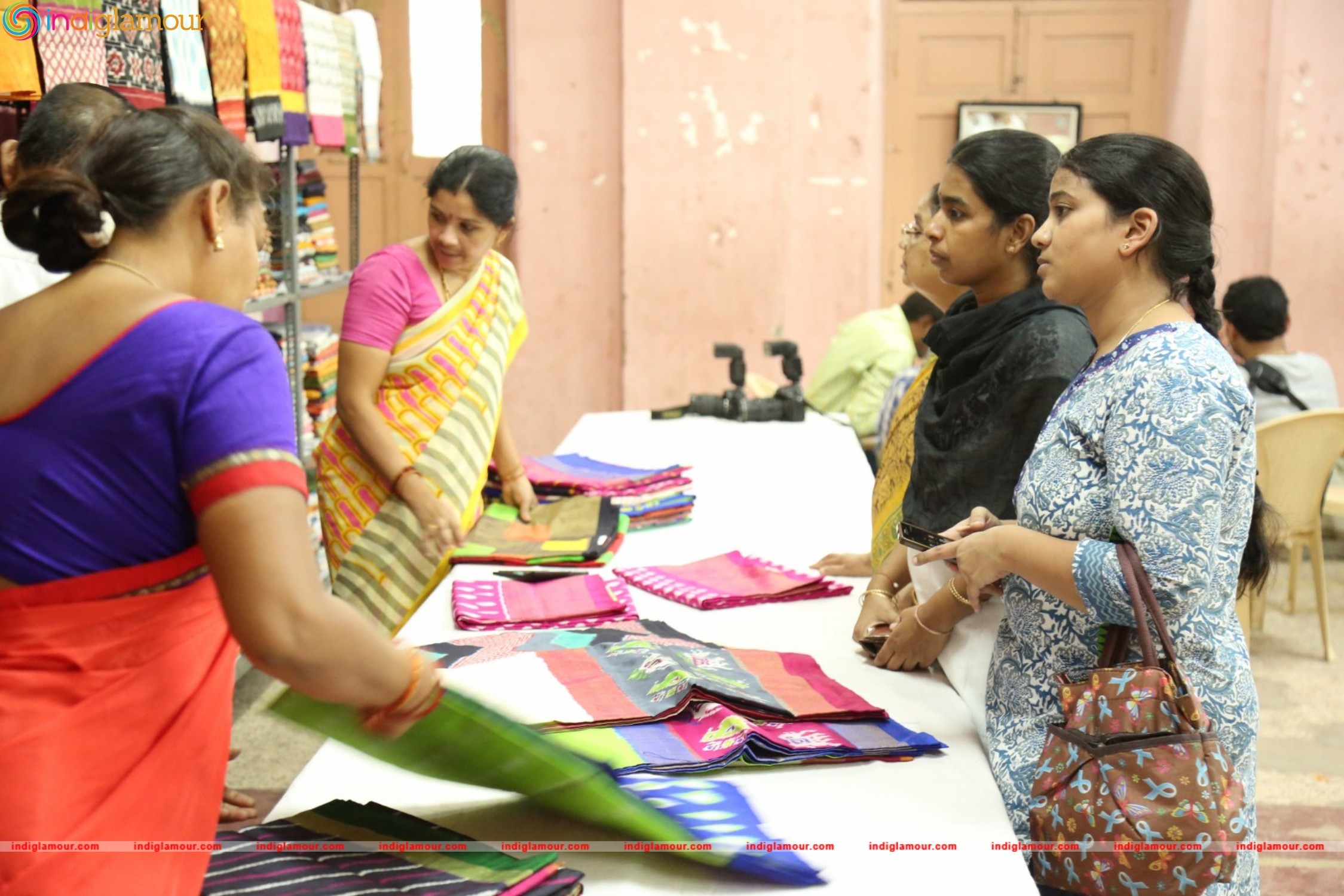 Pochampally Ikat Art Mela Launch Event hd photo