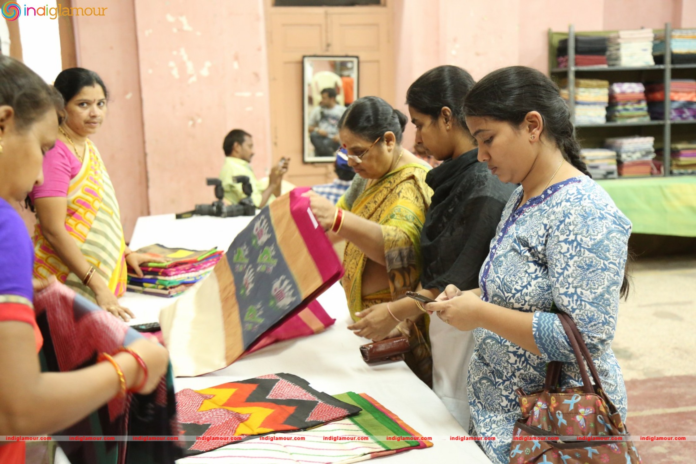 Pochampally Ikat Art Mela Launch Event hd photo
