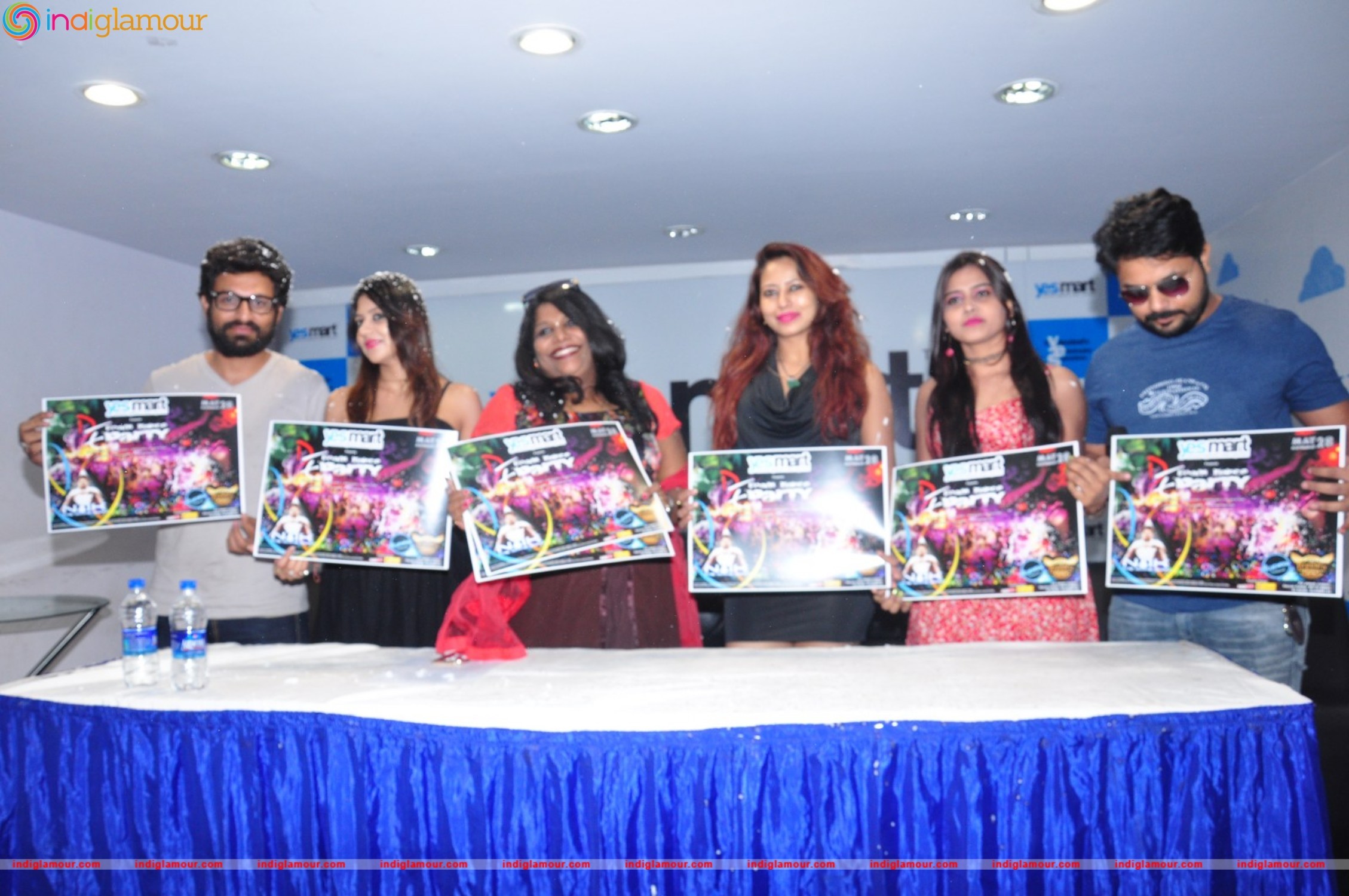 Yes Mart DJ Foam Dance Party Poster Launch Event hd photo