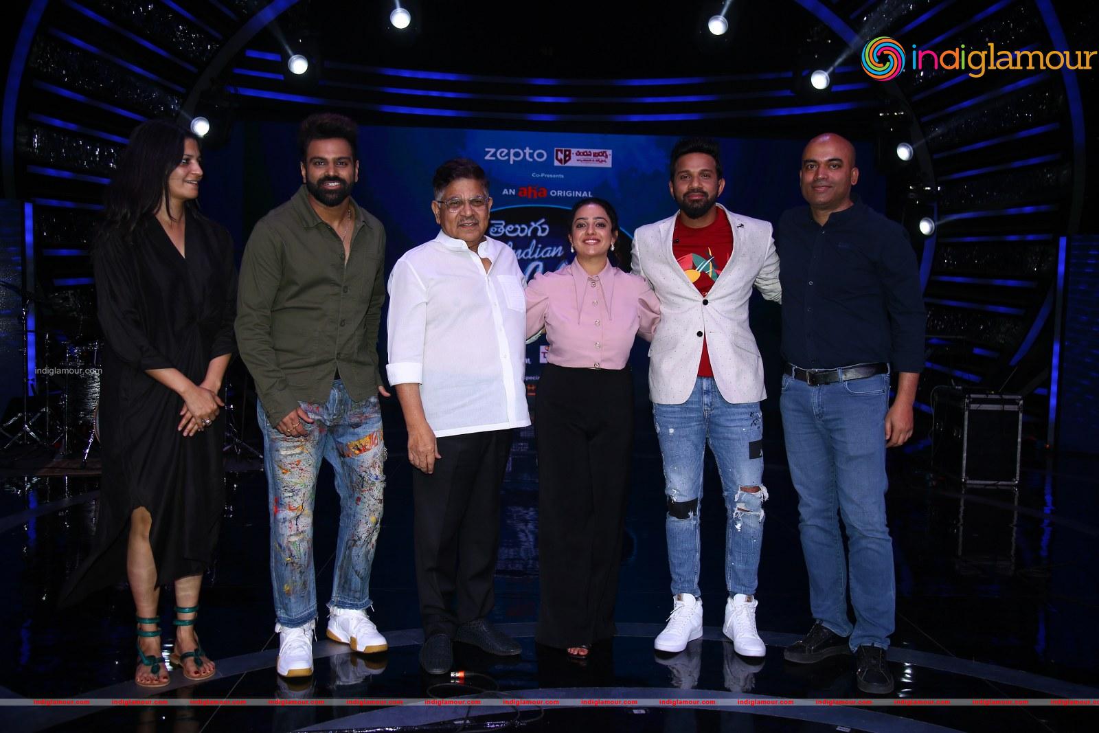 Aha Telugu Indian Idiol Press Meet Event hd photo