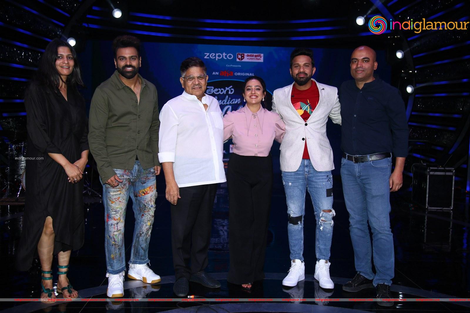 Aha Telugu Indian Idiol Press Meet Event hd photo