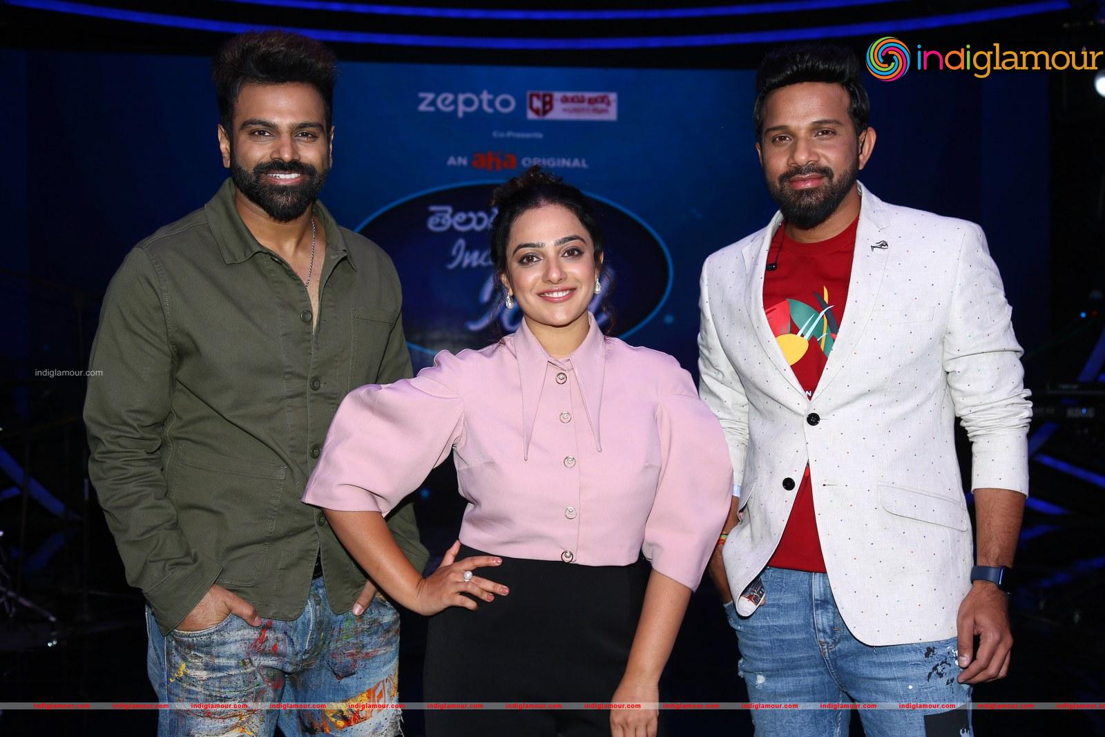 Aha Telugu Indian Idiol Press Meet Event hd photo