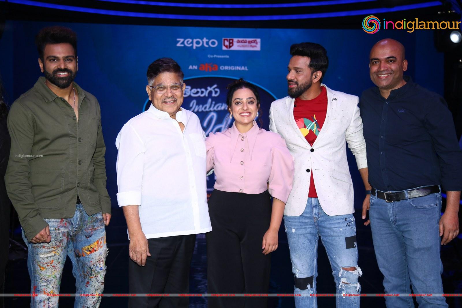 Aha Telugu Indian Idiol Press Meet Event hd photo