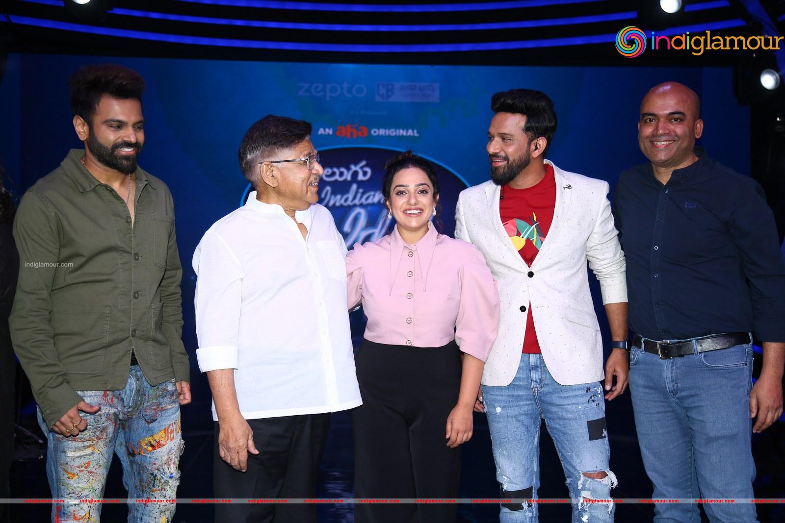 Aha Telugu Indian Idiol Press Meet Event hd photo