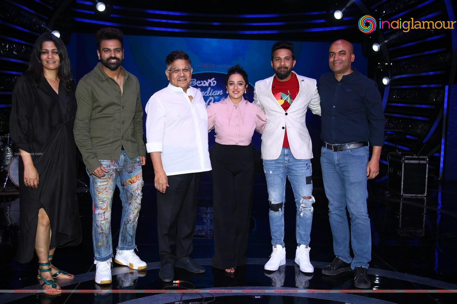 Aha Telugu Indian Idiol Press Meet Event hd photo