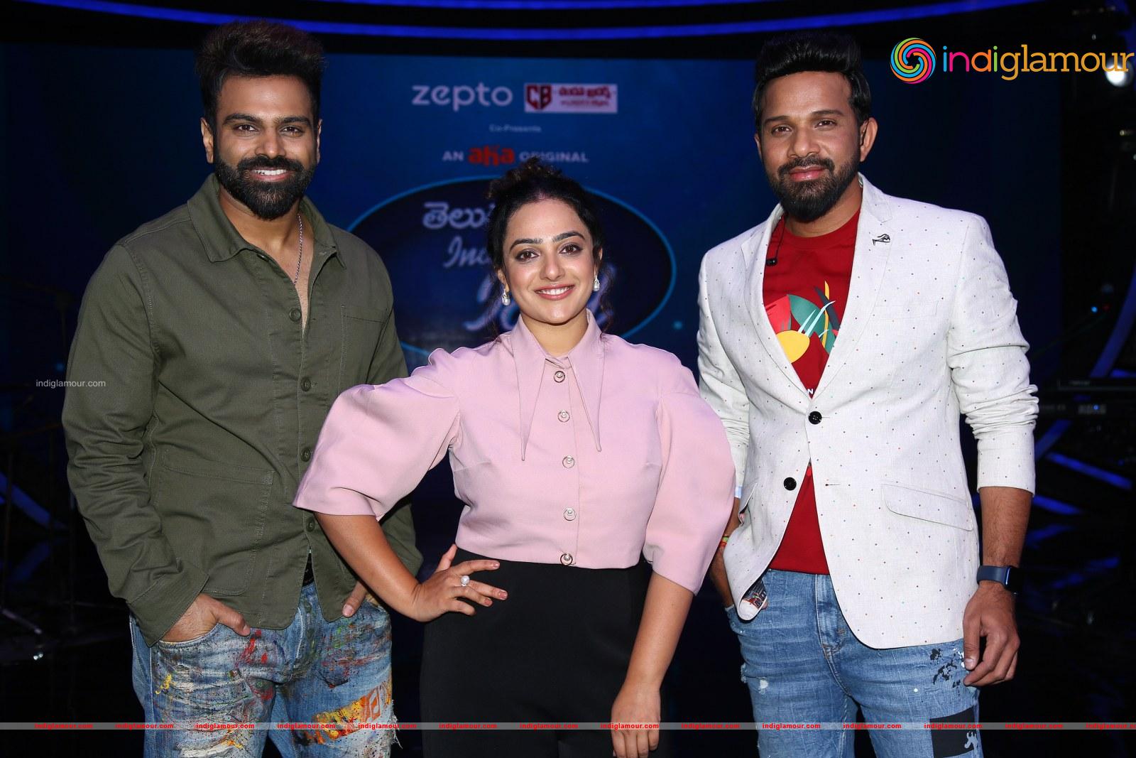 Aha Telugu Indian Idiol Press Meet Event hd photo